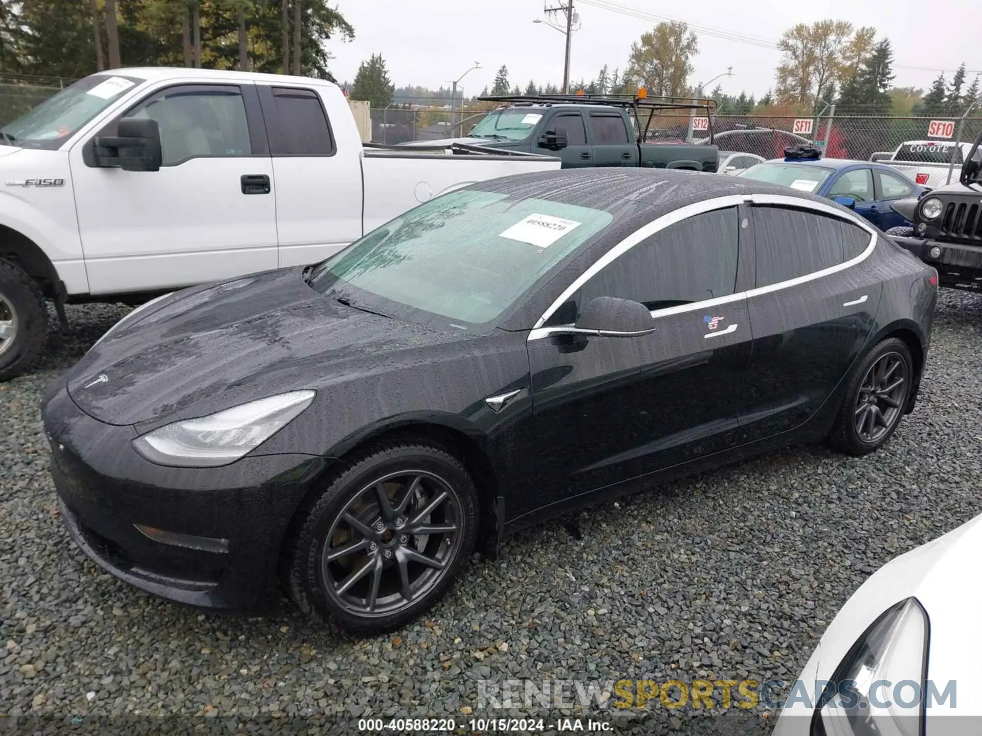 14 Photograph of a damaged car 5YJ3E1EB1KF385779 TESLA MODEL 3 2019