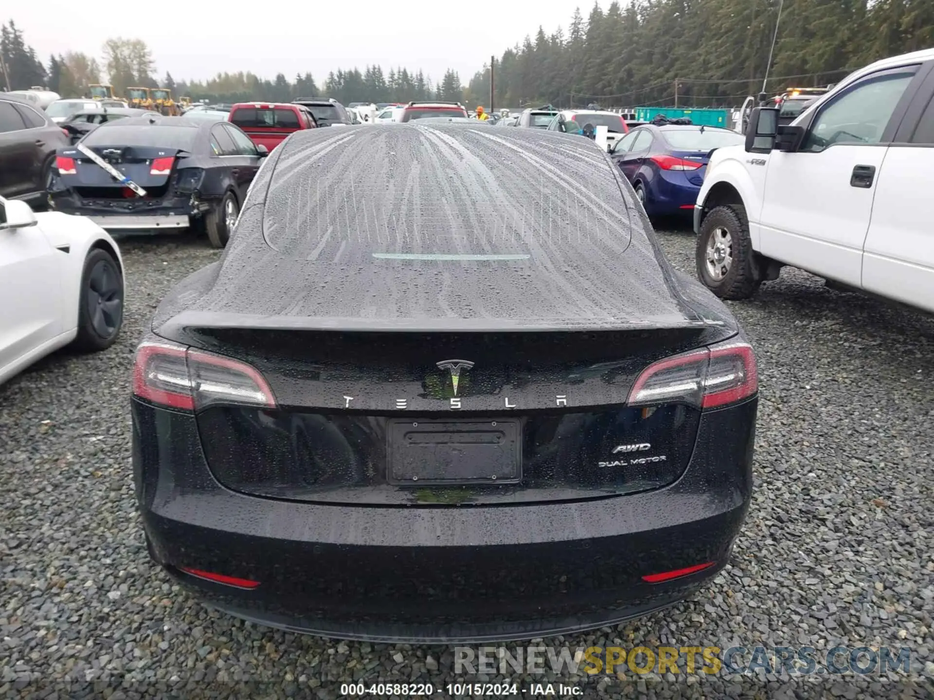16 Photograph of a damaged car 5YJ3E1EB1KF385779 TESLA MODEL 3 2019