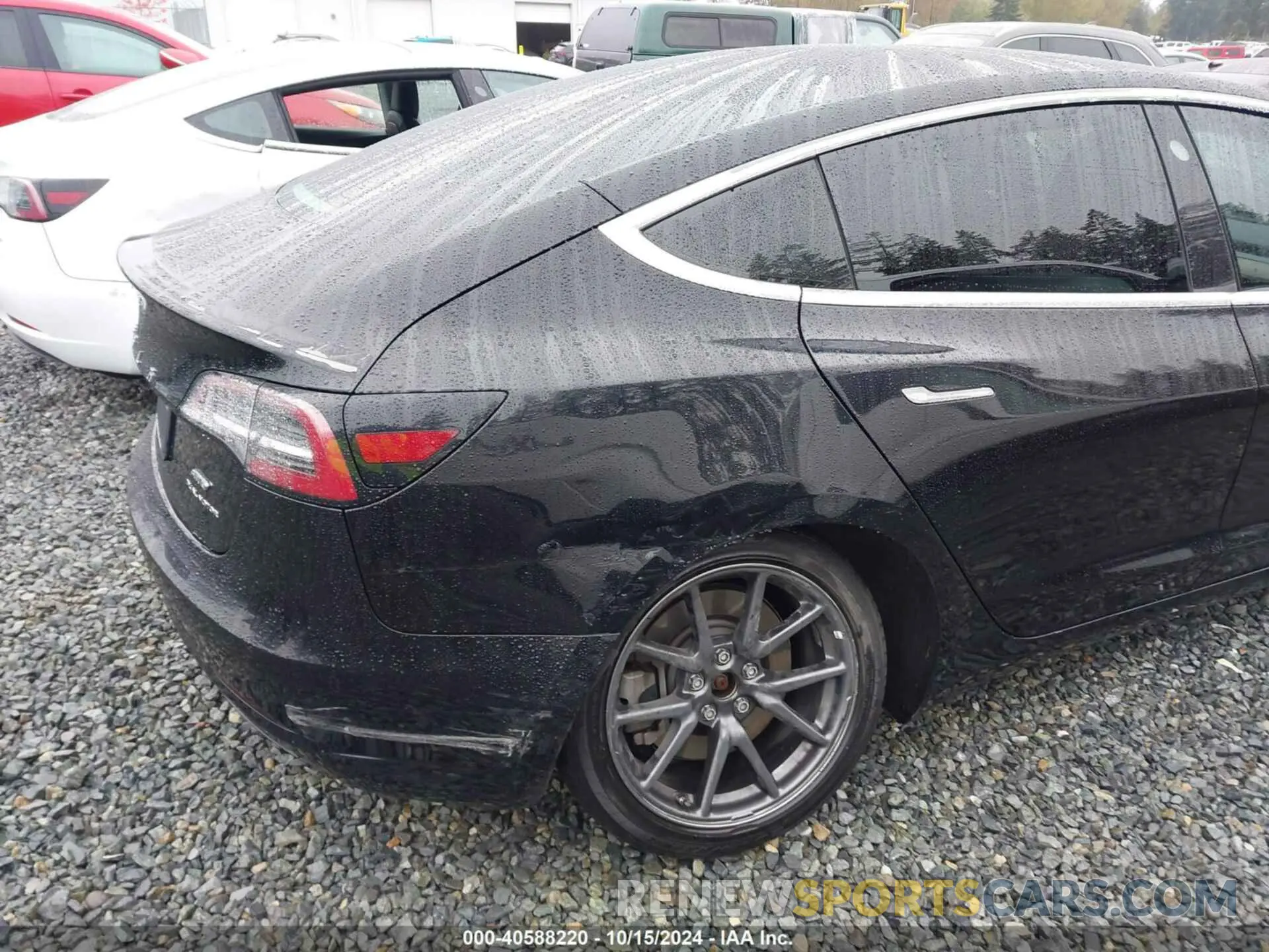 6 Photograph of a damaged car 5YJ3E1EB1KF385779 TESLA MODEL 3 2019