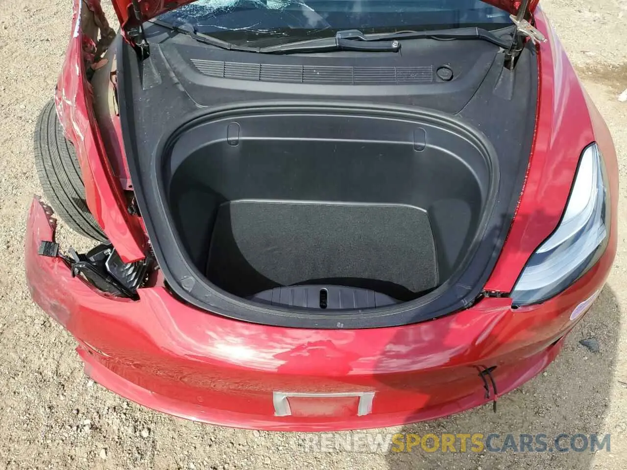 12 Photograph of a damaged car 5YJ3E1EB1KF387273 TESLA MODEL 3 2019