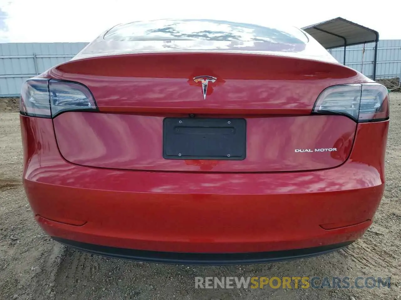 6 Photograph of a damaged car 5YJ3E1EB1KF387273 TESLA MODEL 3 2019