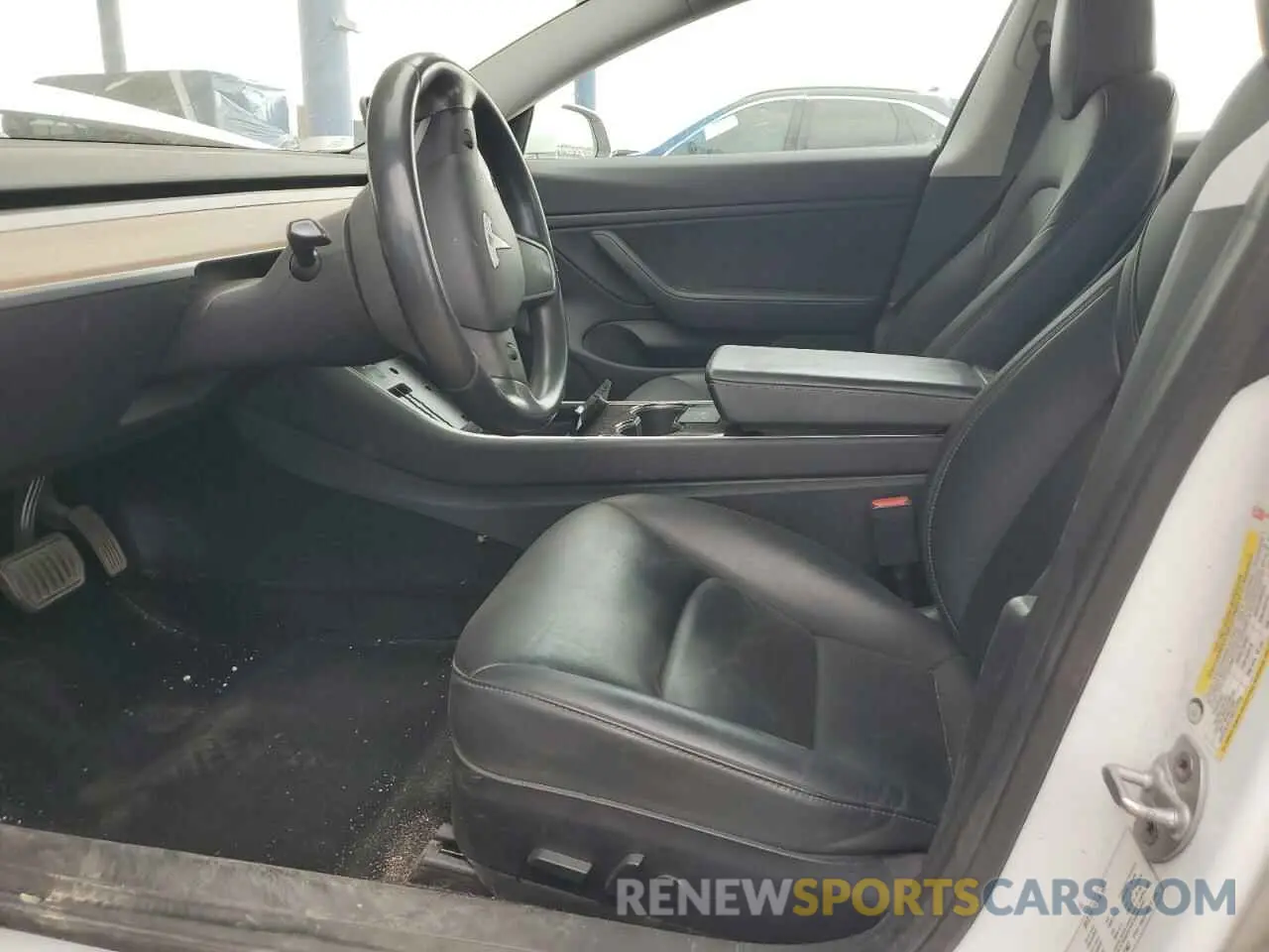 7 Photograph of a damaged car 5YJ3E1EB1KF387967 TESLA MODEL 3 2019