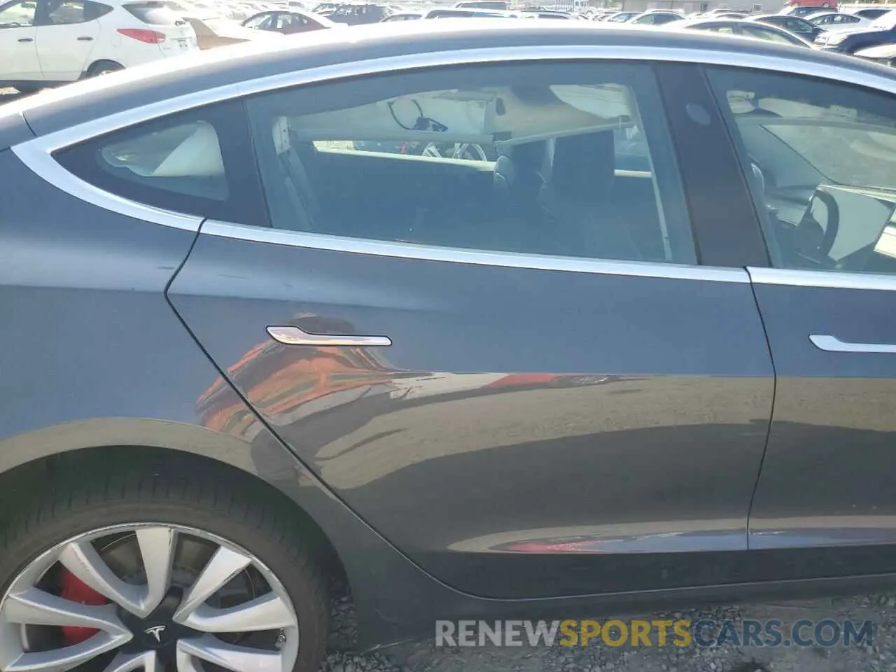 10 Photograph of a damaged car 5YJ3E1EB1KF413533 TESLA MODEL 3 2019