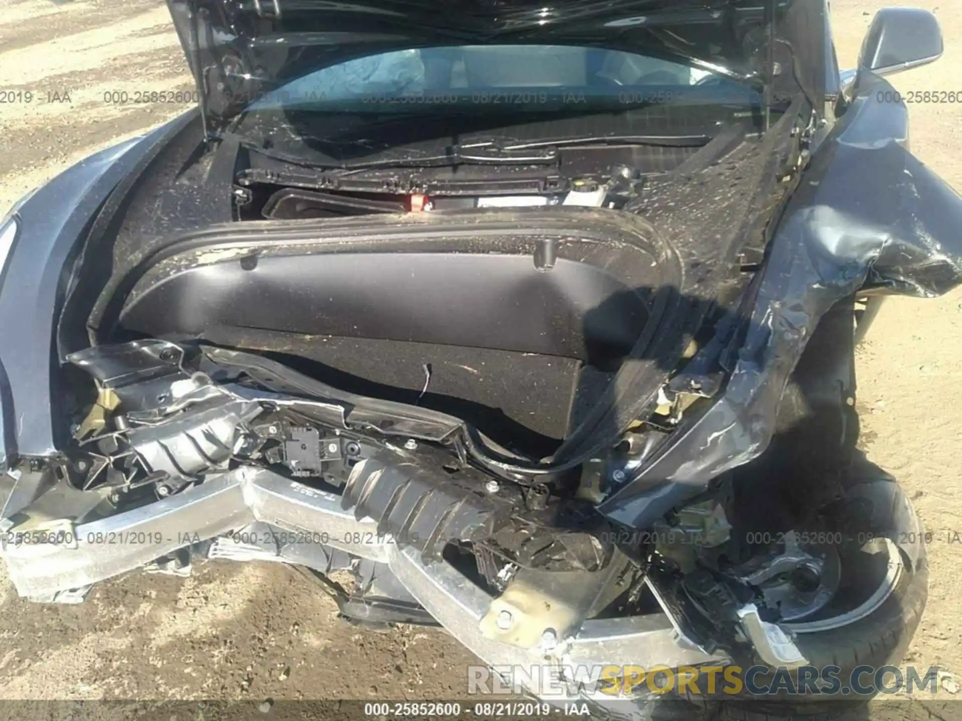 10 Photograph of a damaged car 5YJ3E1EB1KF419834 TESLA MODEL 3 2019