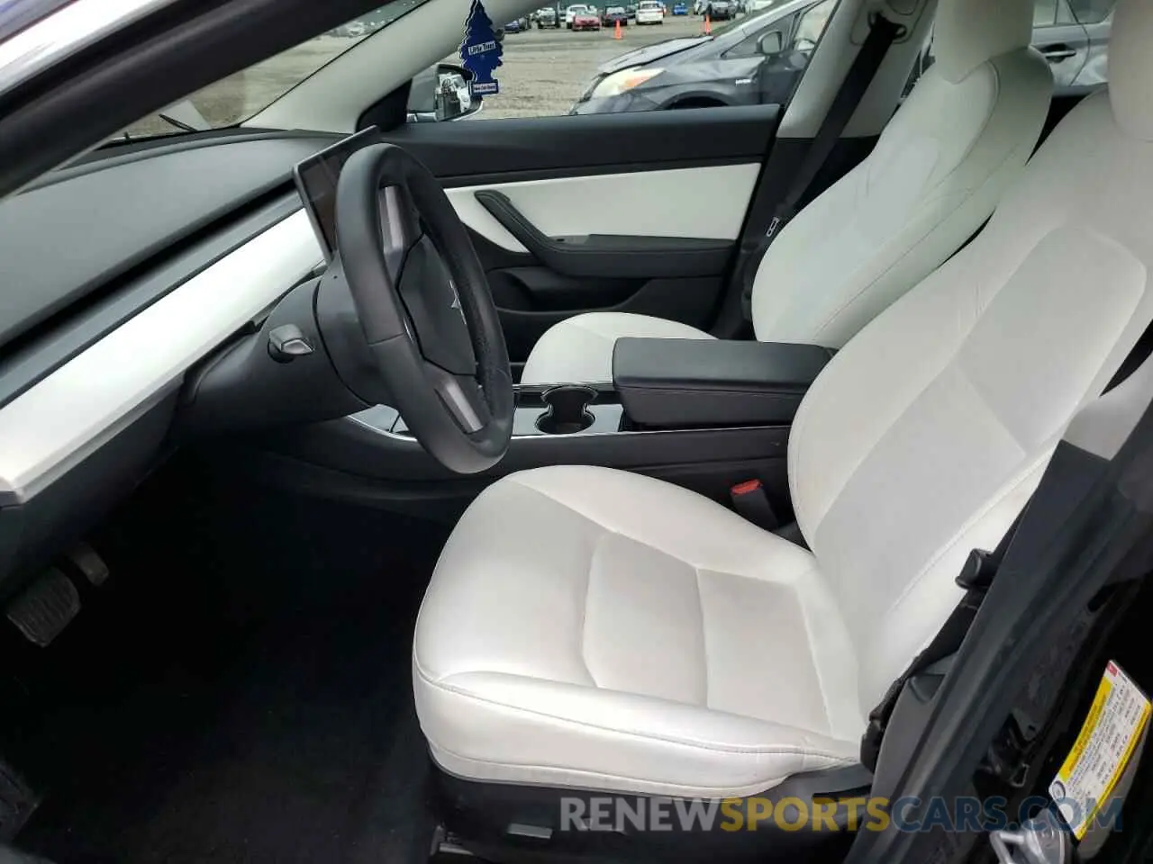 7 Photograph of a damaged car 5YJ3E1EB1KF421406 TESLA MODEL 3 2019