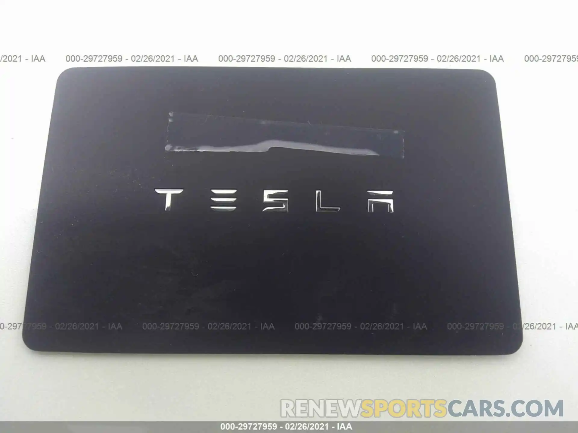 11 Photograph of a damaged car 5YJ3E1EB1KF421521 TESLA MODEL 3 2019