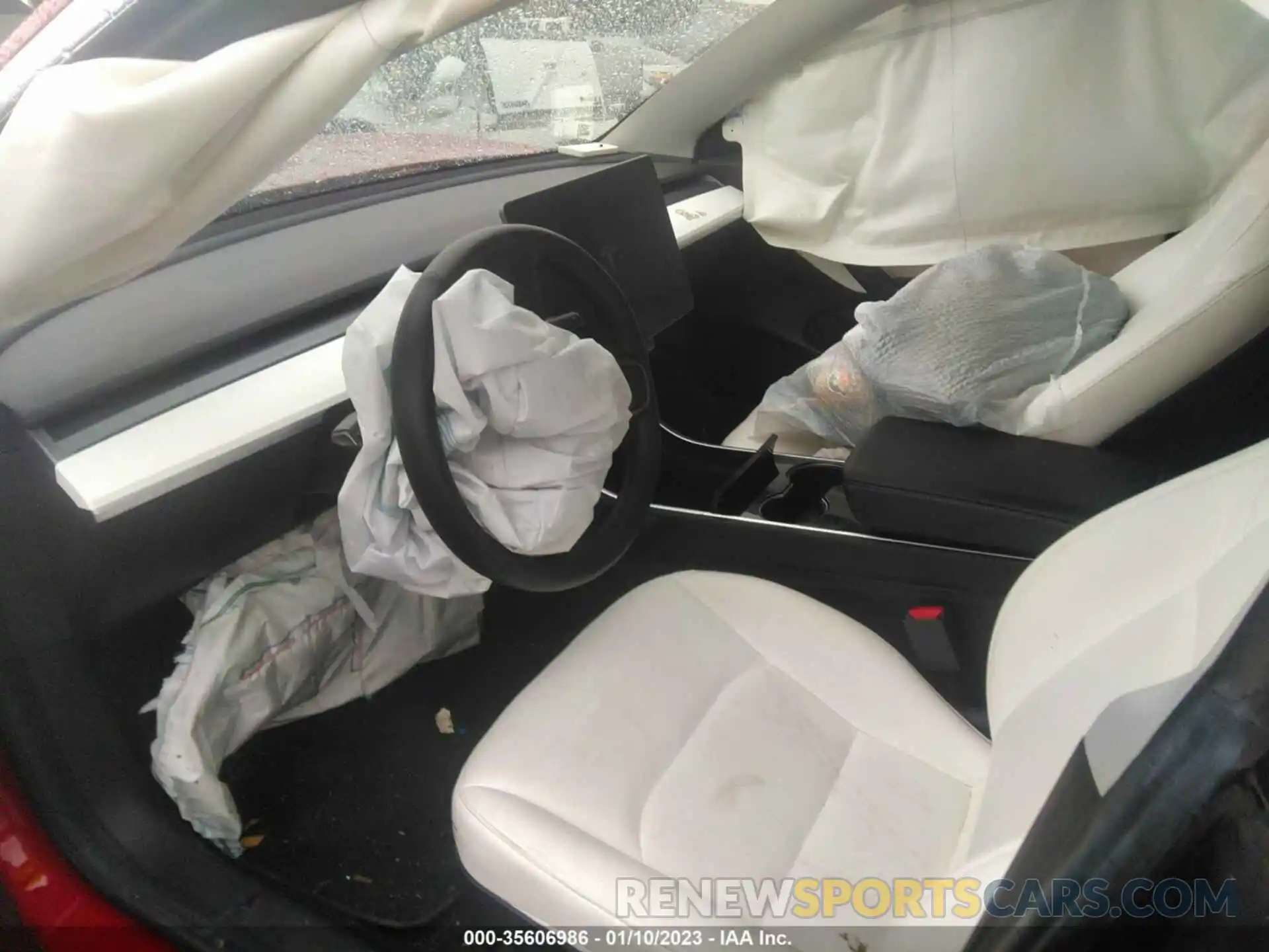 5 Photograph of a damaged car 5YJ3E1EB1KF421731 TESLA MODEL 3 2019