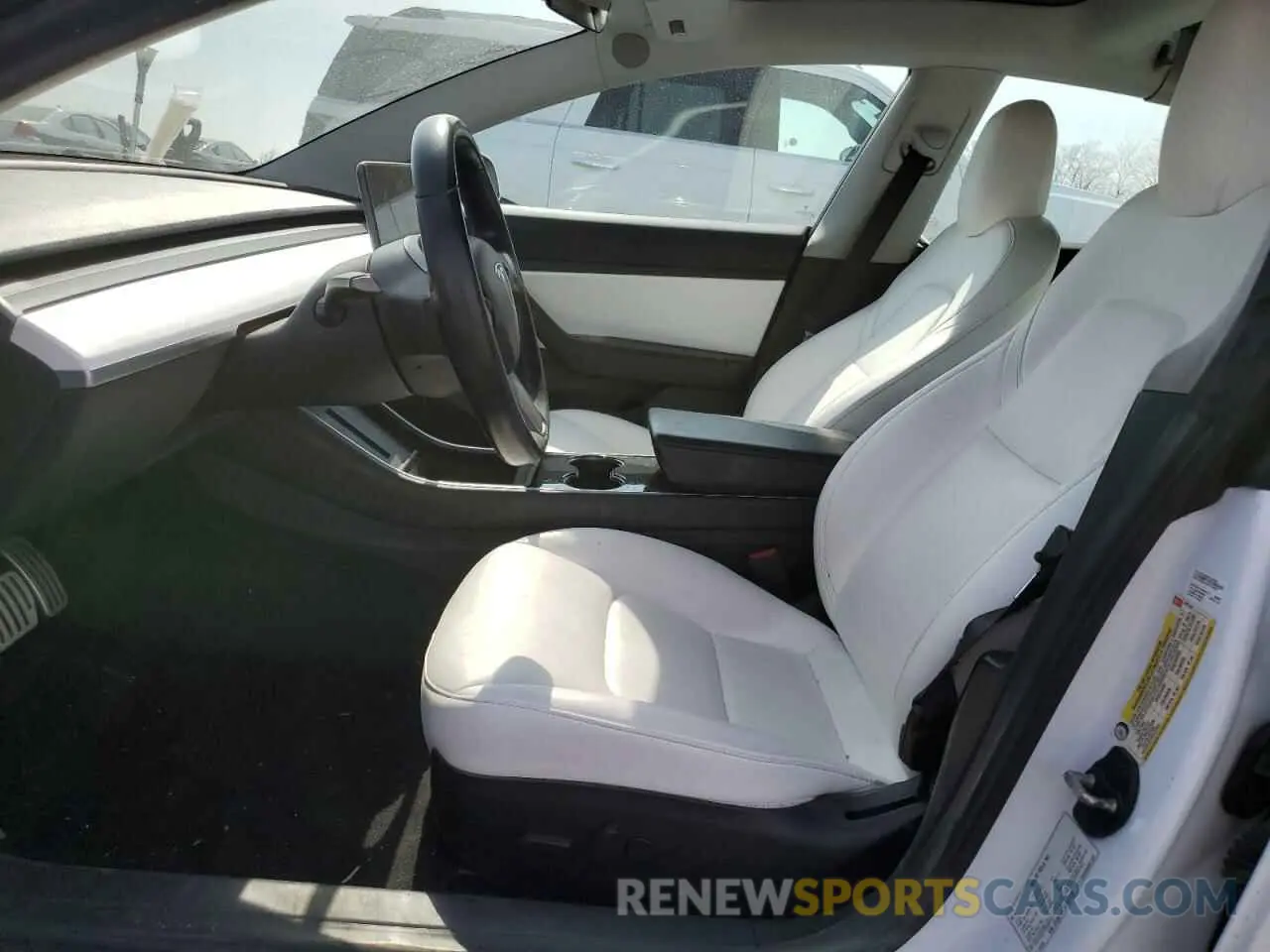 7 Photograph of a damaged car 5YJ3E1EB1KF422135 TESLA MODEL 3 2019