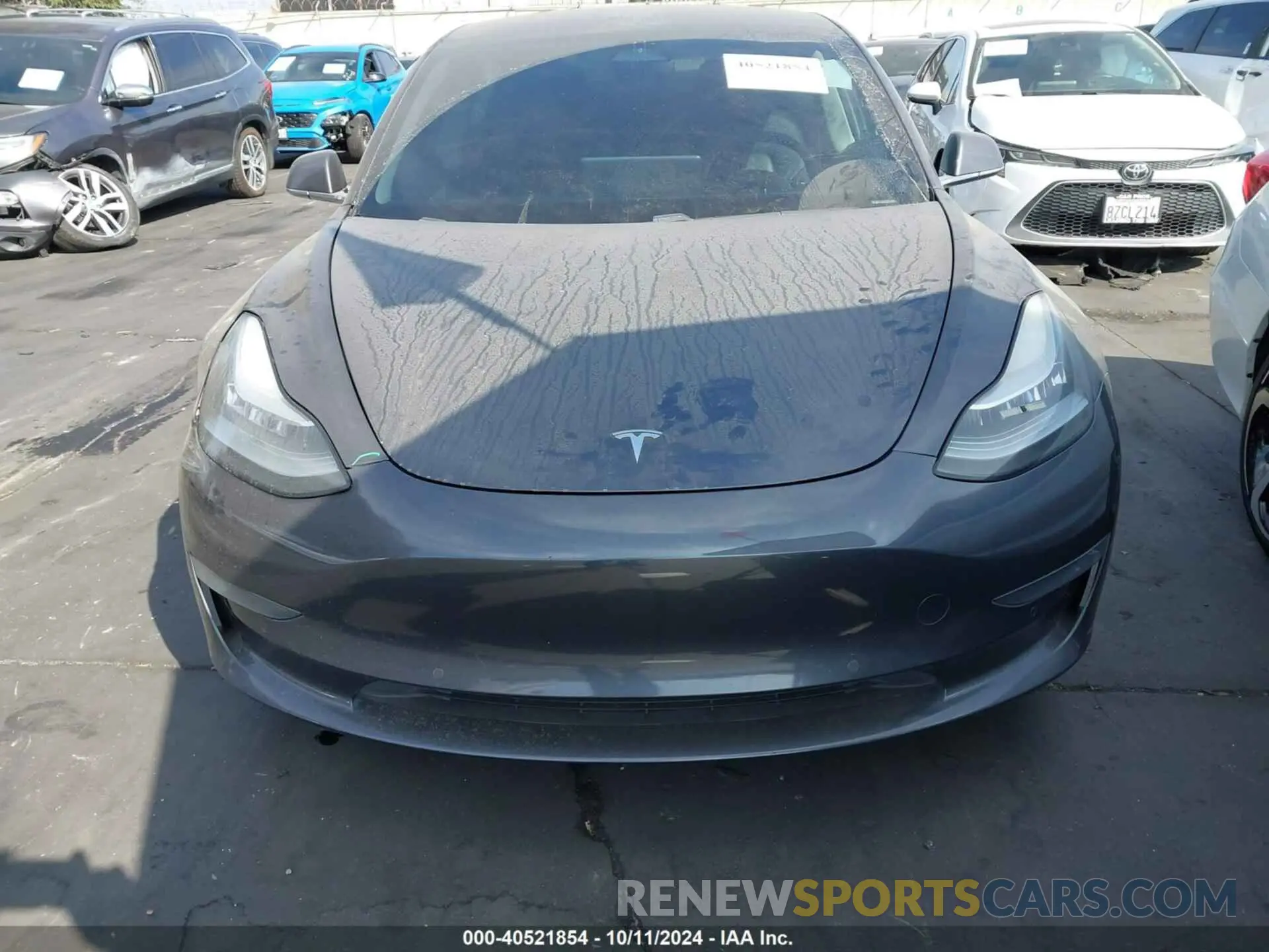 12 Photograph of a damaged car 5YJ3E1EB1KF432650 TESLA MODEL 3 2019