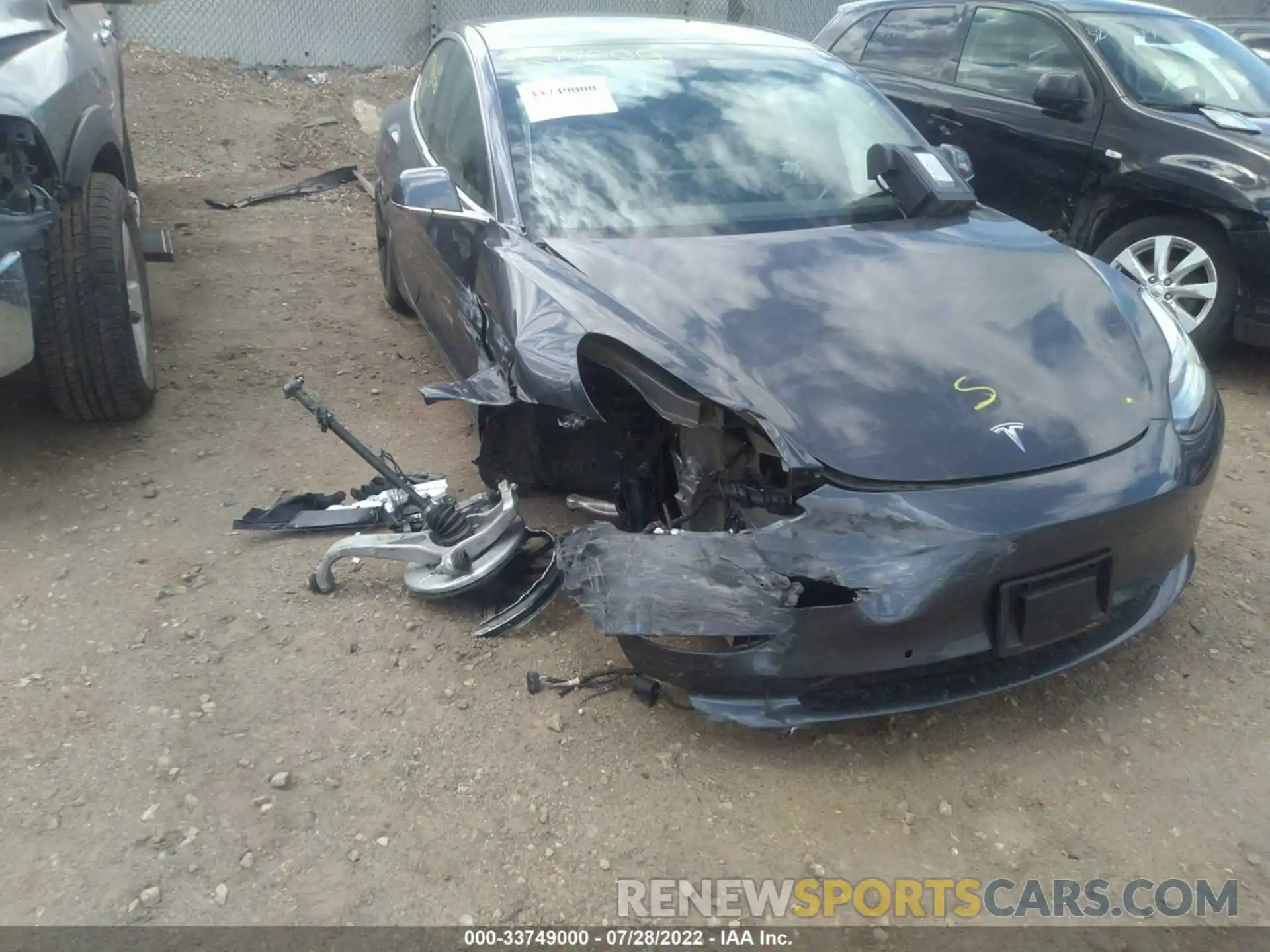 6 Photograph of a damaged car 5YJ3E1EB1KF432759 TESLA MODEL 3 2019