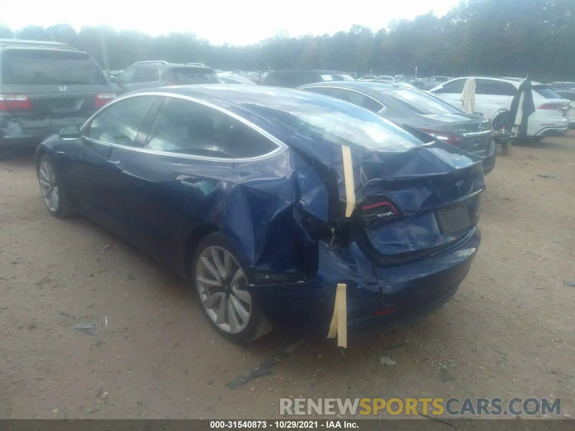 6 Photograph of a damaged car 5YJ3E1EB1KF433846 TESLA MODEL 3 2019