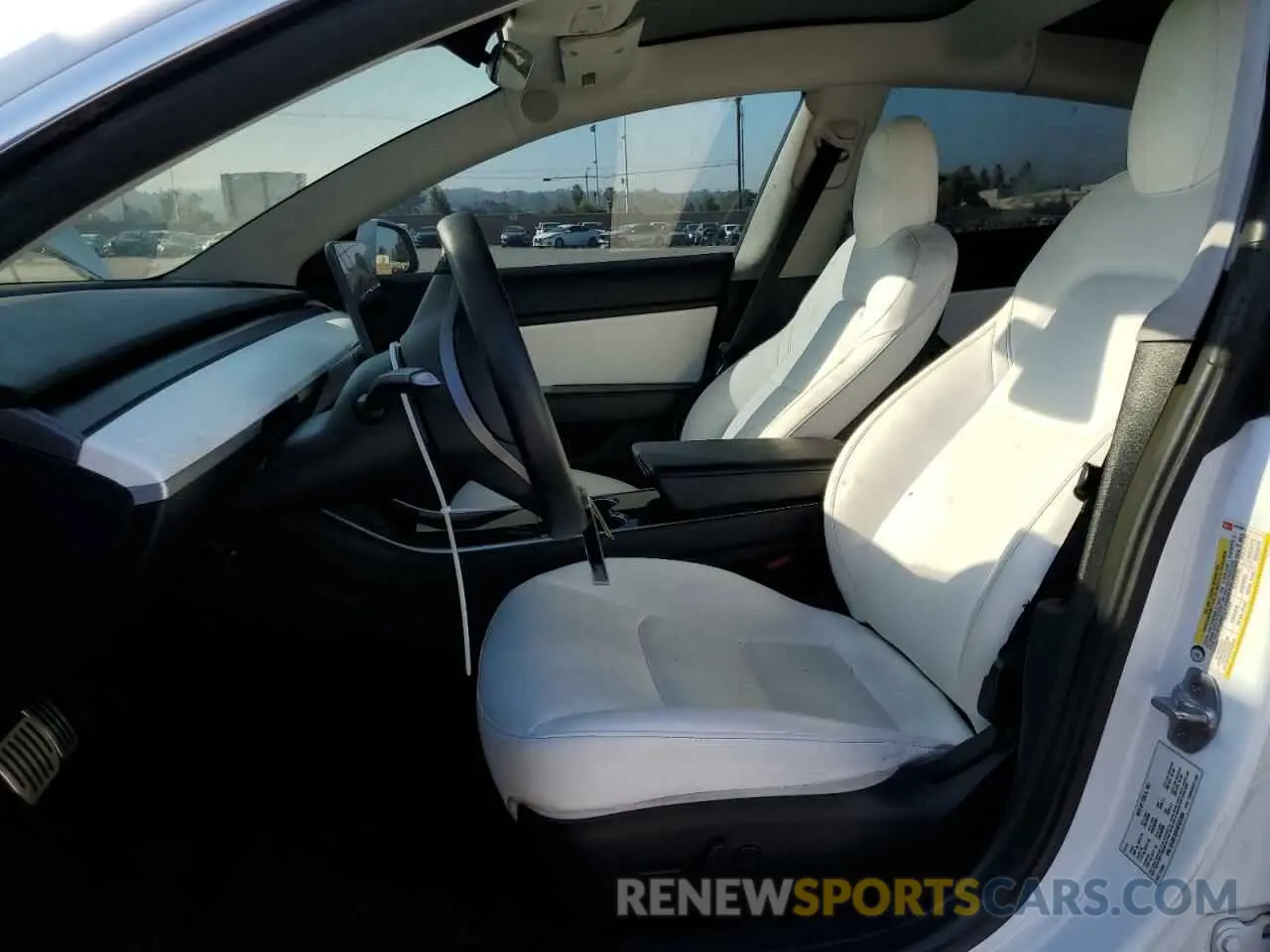 7 Photograph of a damaged car 5YJ3E1EB1KF437864 TESLA MODEL 3 2019