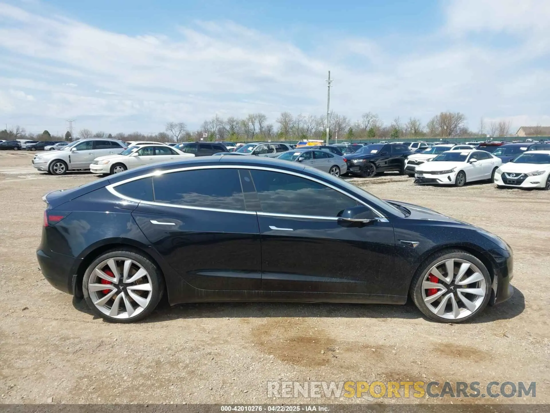 7 Photograph of a damaged car 5YJ3E1EB1KF438335 TESLA MODEL 3 2019
