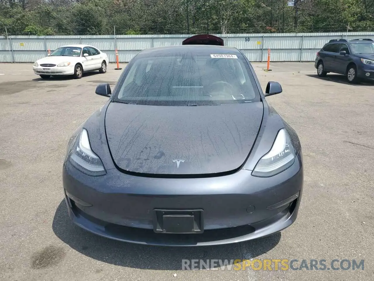 5 Photograph of a damaged car 5YJ3E1EB1KF438741 TESLA MODEL 3 2019