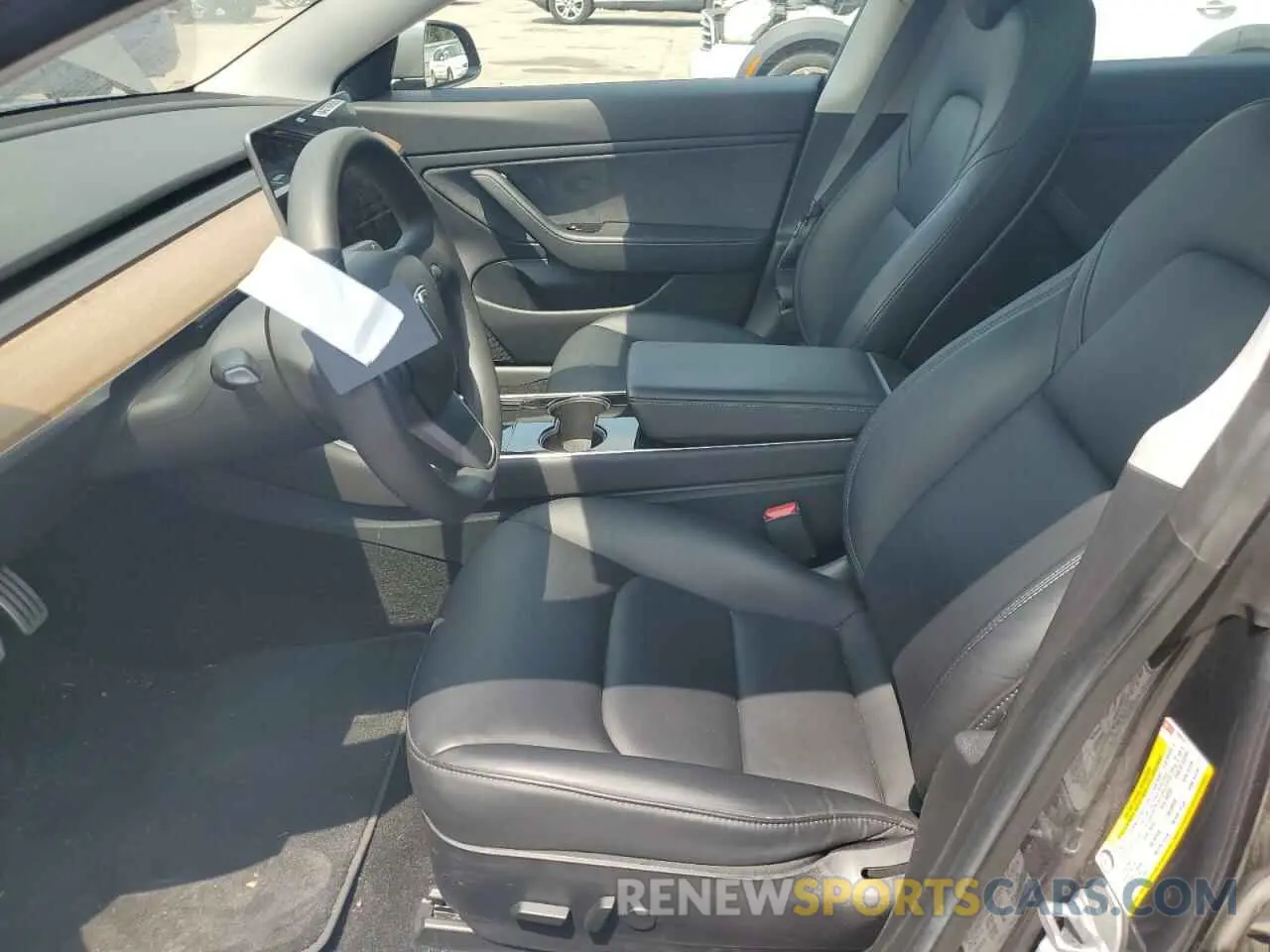 7 Photograph of a damaged car 5YJ3E1EB1KF438741 TESLA MODEL 3 2019