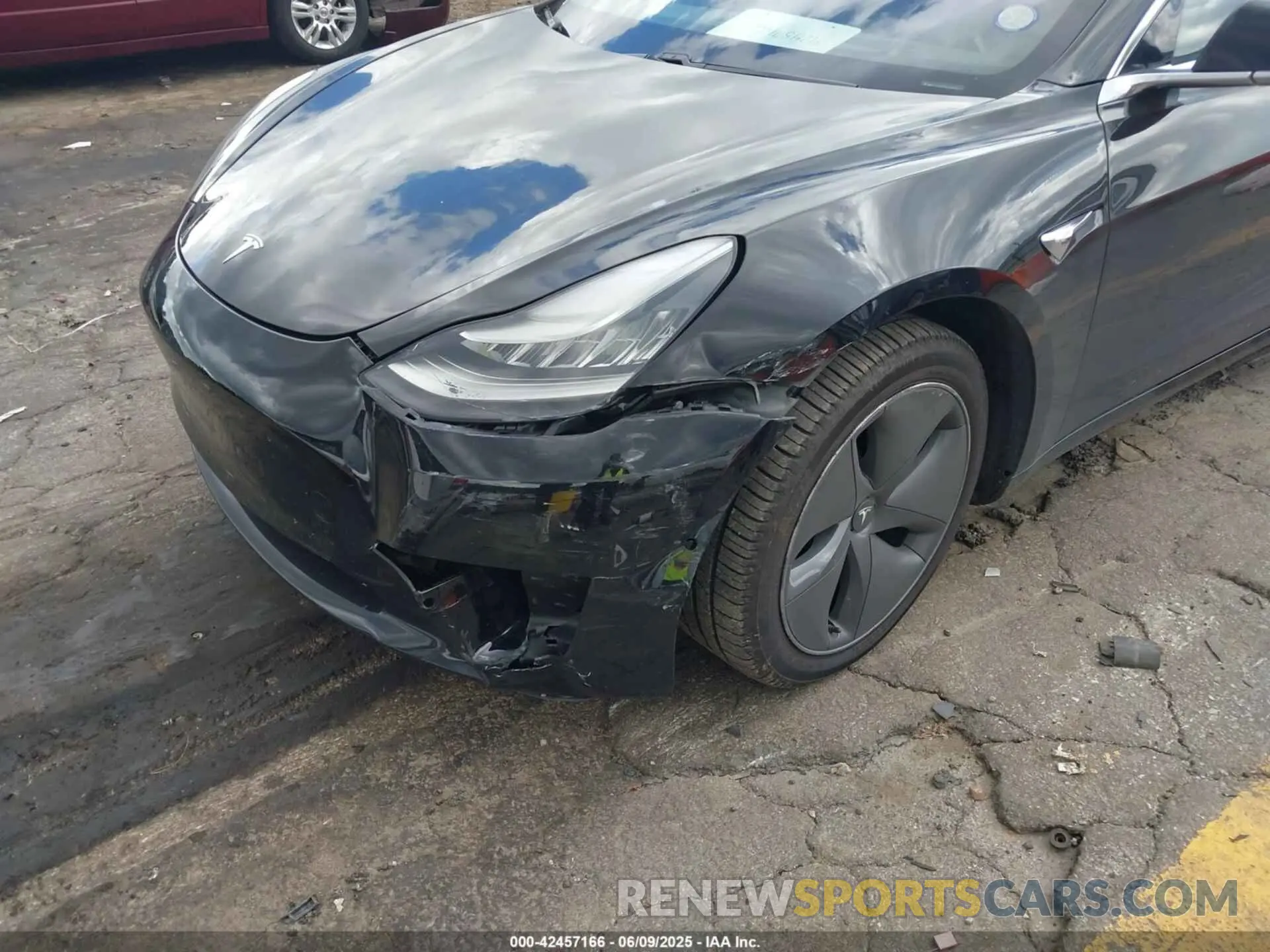 6 Photograph of a damaged car 5YJ3E1EB1KF441834 TESLA MODEL 3 2019