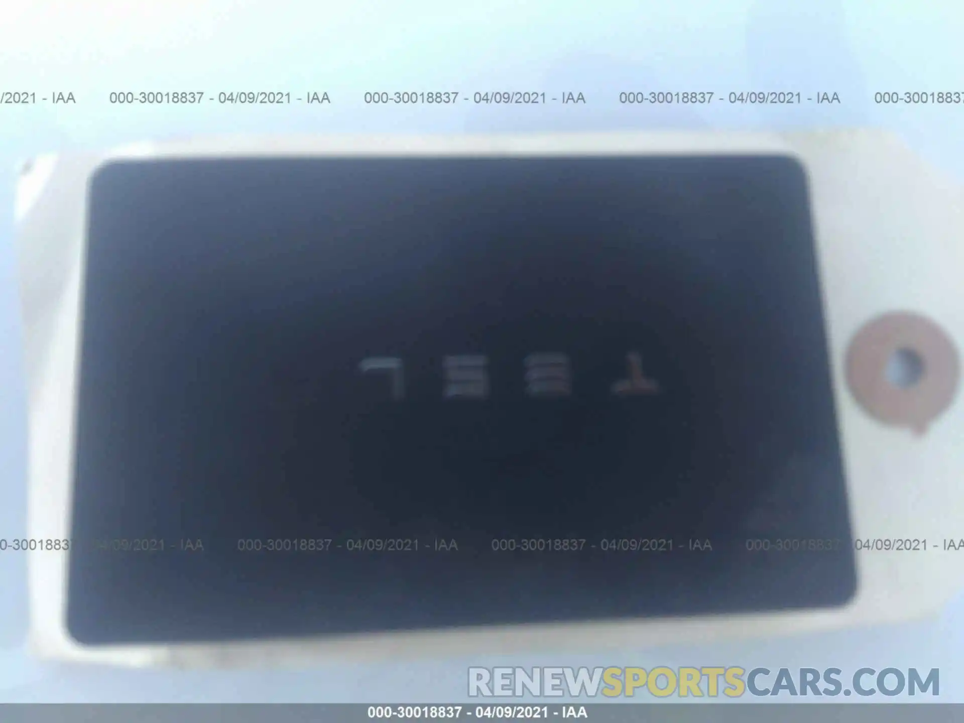 11 Photograph of a damaged car 5YJ3E1EB1KF494159 TESLA MODEL 3 2019