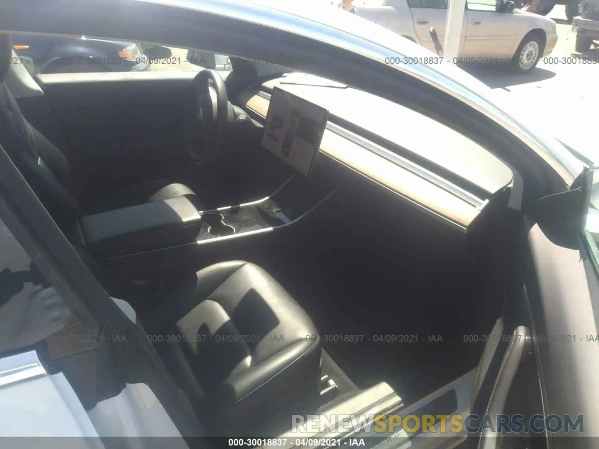 5 Photograph of a damaged car 5YJ3E1EB1KF494159 TESLA MODEL 3 2019