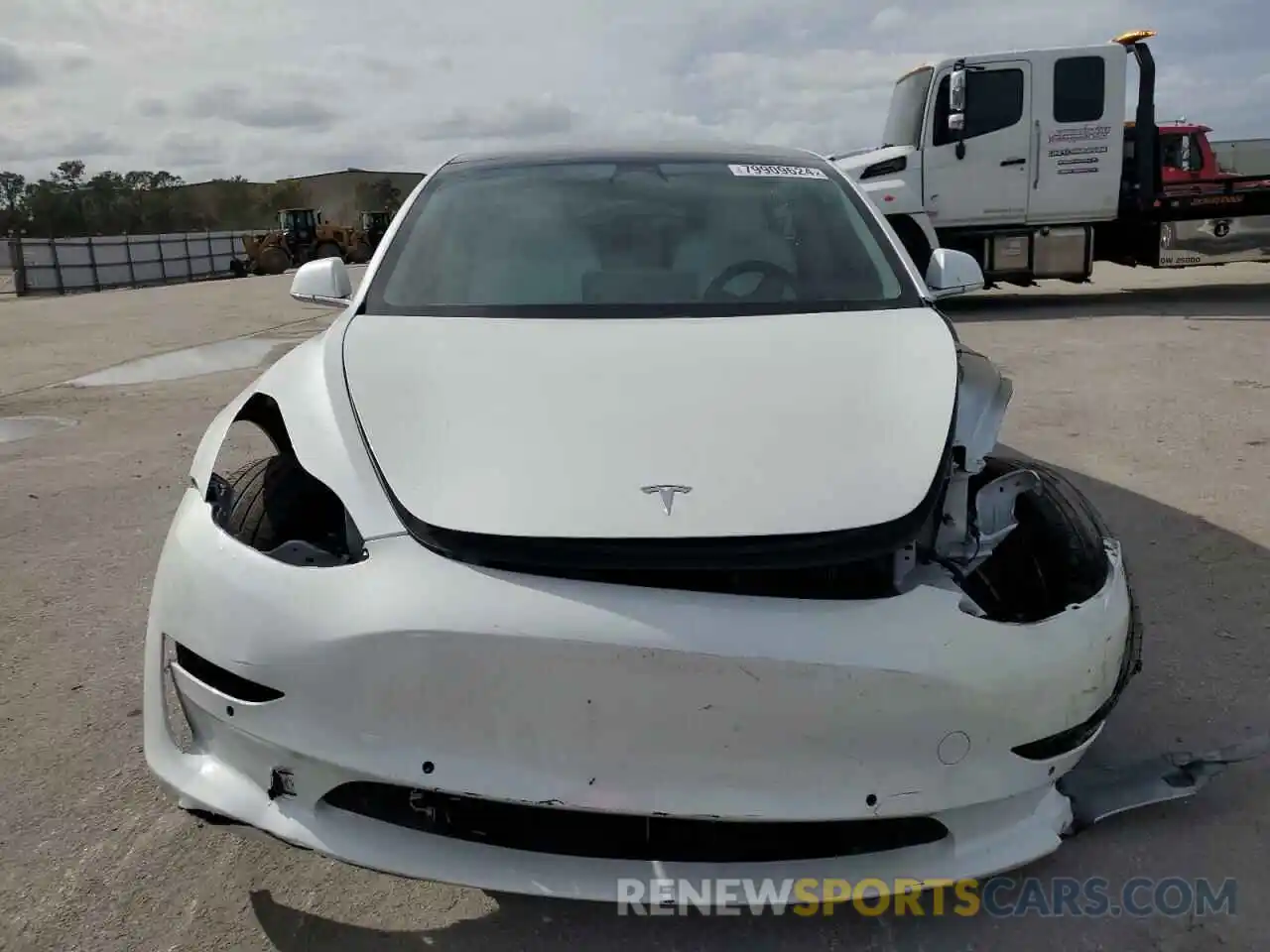 5 Photograph of a damaged car 5YJ3E1EB1KF494727 TESLA MODEL 3 2019