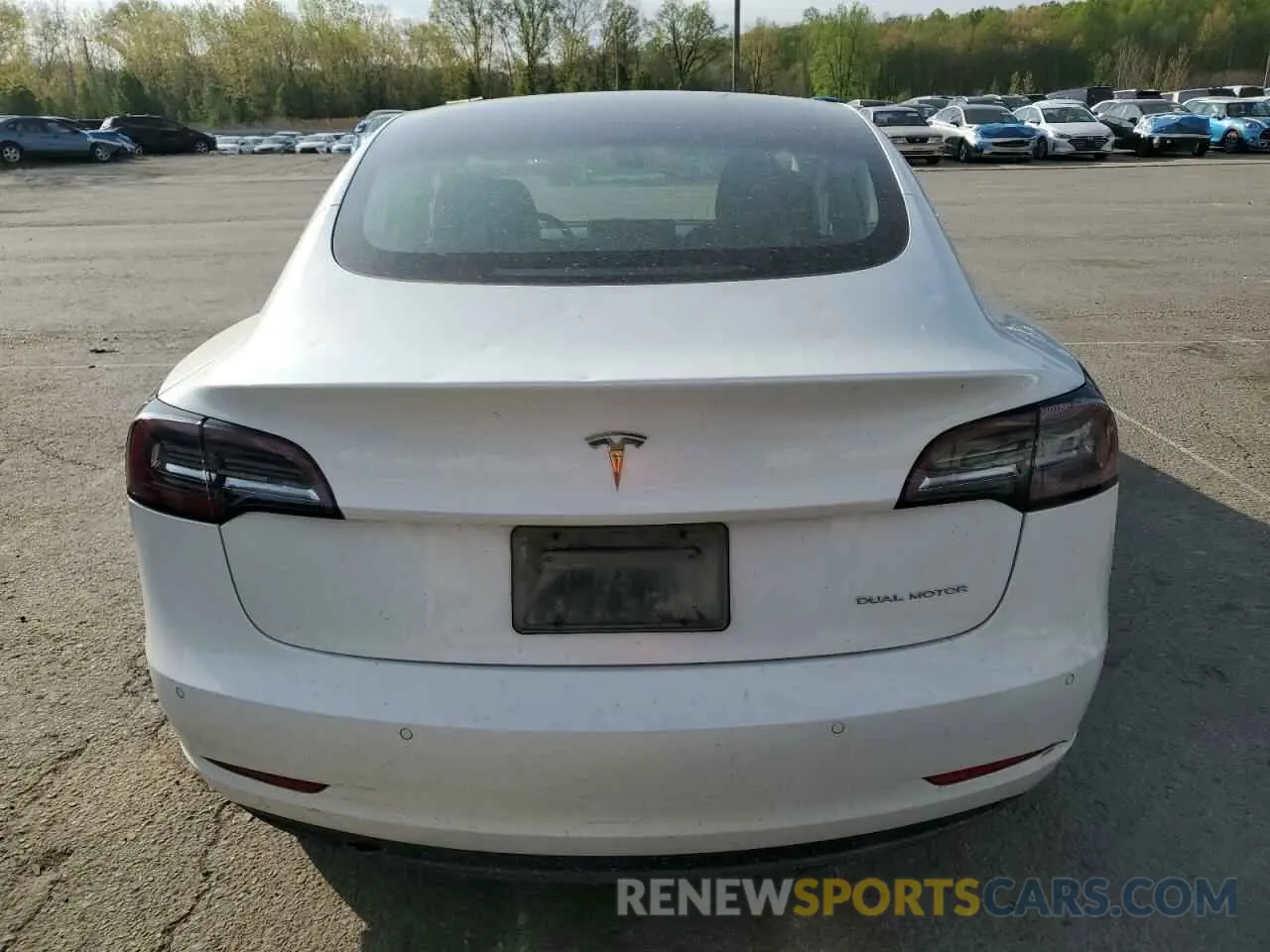 6 Photograph of a damaged car 5YJ3E1EB1KF510554 TESLA MODEL 3 2019