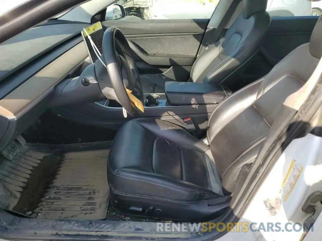 7 Photograph of a damaged car 5YJ3E1EB1KF510554 TESLA MODEL 3 2019