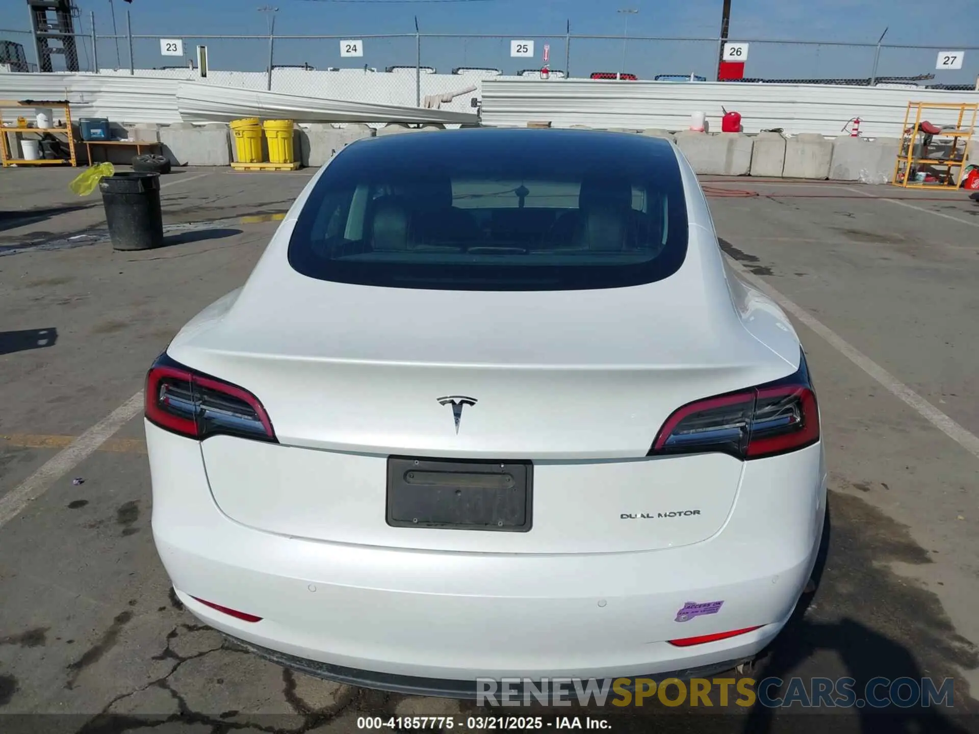 15 Photograph of a damaged car 5YJ3E1EB1KF510912 TESLA MODEL 3 2019