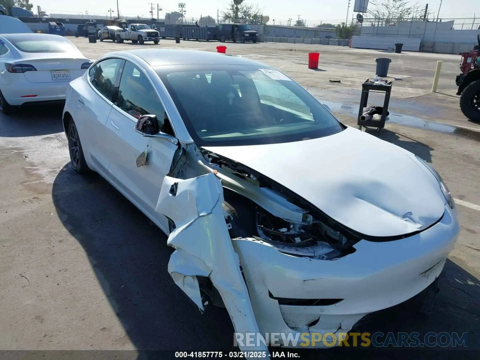 6 Photograph of a damaged car 5YJ3E1EB1KF510912 TESLA MODEL 3 2019