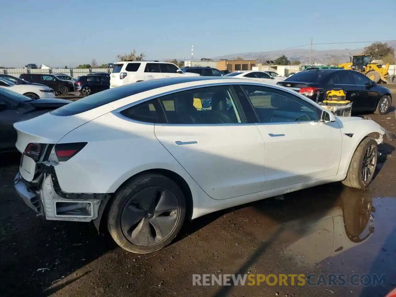 3 Photograph of a damaged car 5YJ3E1EB1KF511882 TESLA MODEL 3 2019