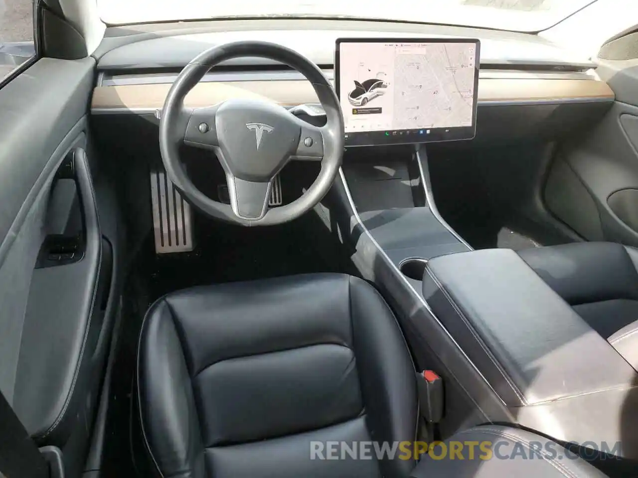 8 Photograph of a damaged car 5YJ3E1EB1KF512398 TESLA MODEL 3 2019