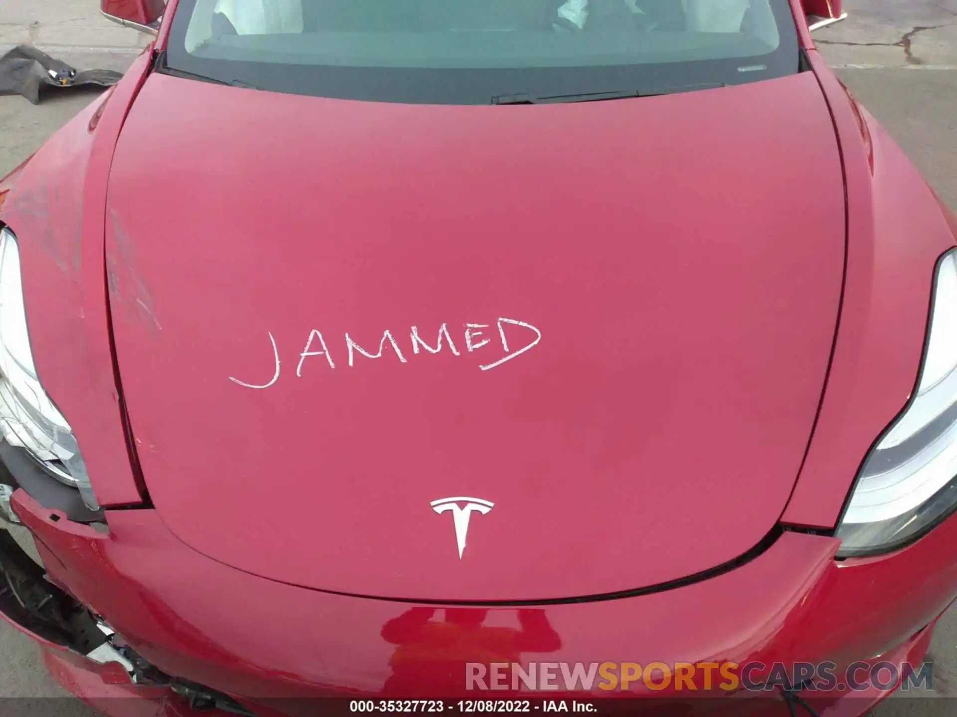 10 Photograph of a damaged car 5YJ3E1EB1KF521635 TESLA MODEL 3 2019