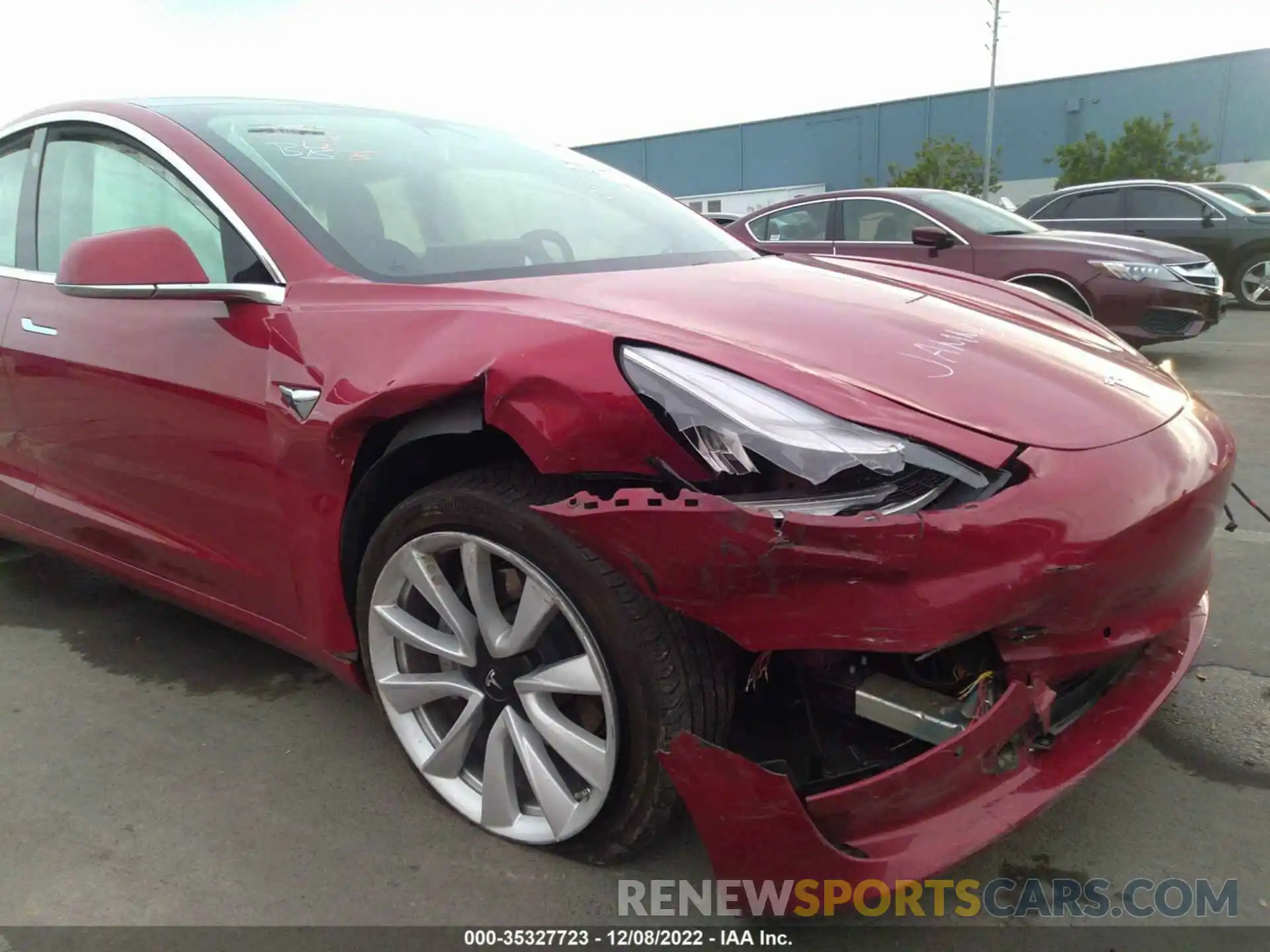 6 Photograph of a damaged car 5YJ3E1EB1KF521635 TESLA MODEL 3 2019