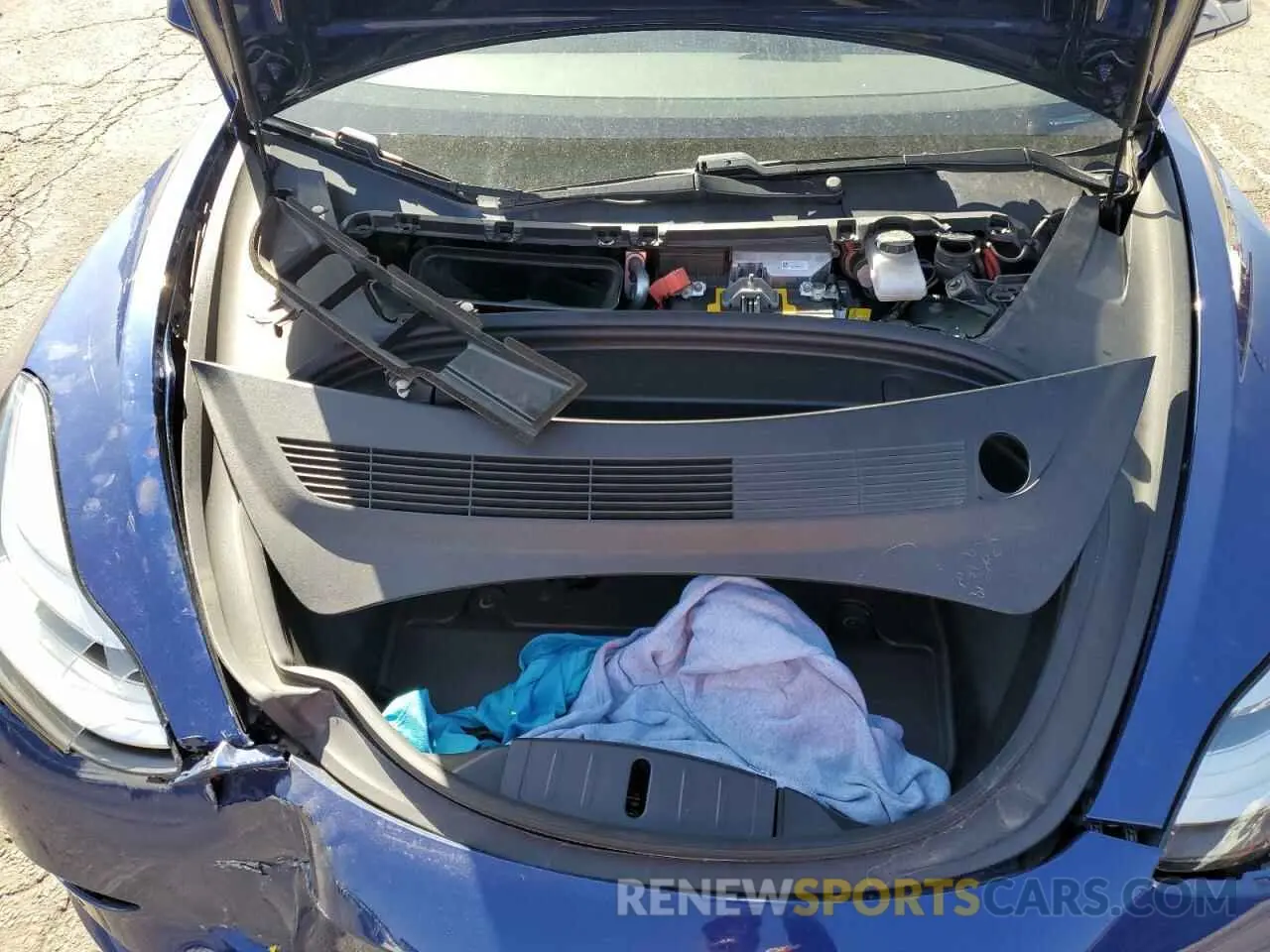 12 Photograph of a damaged car 5YJ3E1EB1KF521716 TESLA MODEL 3 2019