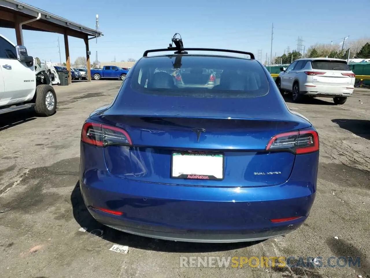 6 Photograph of a damaged car 5YJ3E1EB1KF521716 TESLA MODEL 3 2019