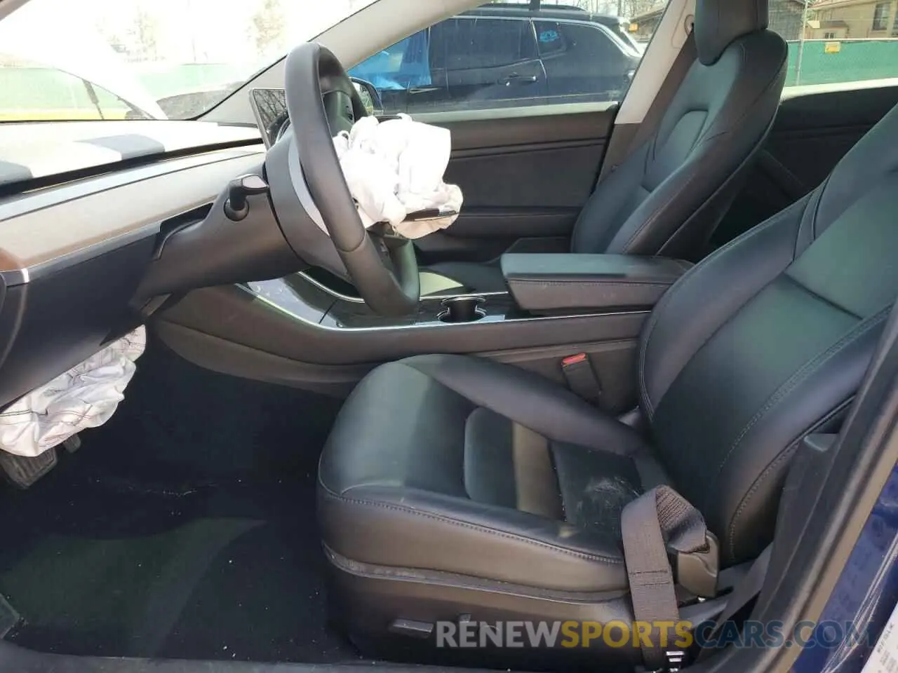 7 Photograph of a damaged car 5YJ3E1EB1KF521716 TESLA MODEL 3 2019