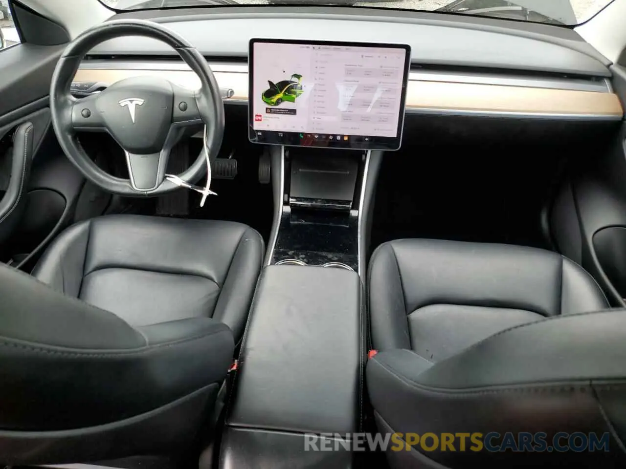 8 Photograph of a damaged car 5YJ3E1EB2KF197062 TESLA MODEL 3 2019