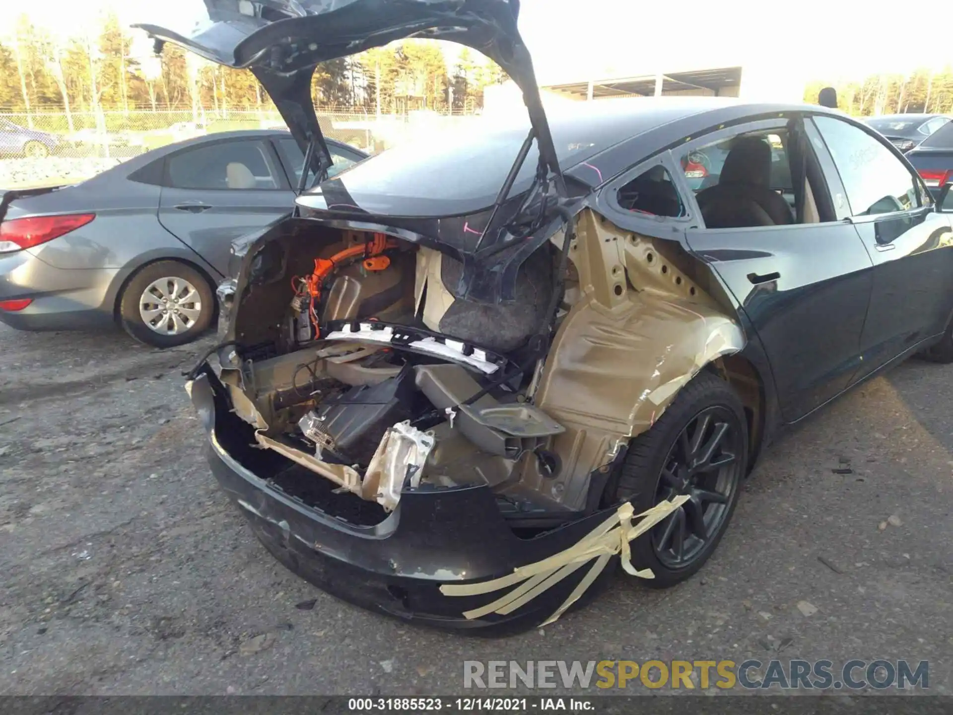 6 Photograph of a damaged car 5YJ3E1EB2KF205743 TESLA MODEL 3 2019