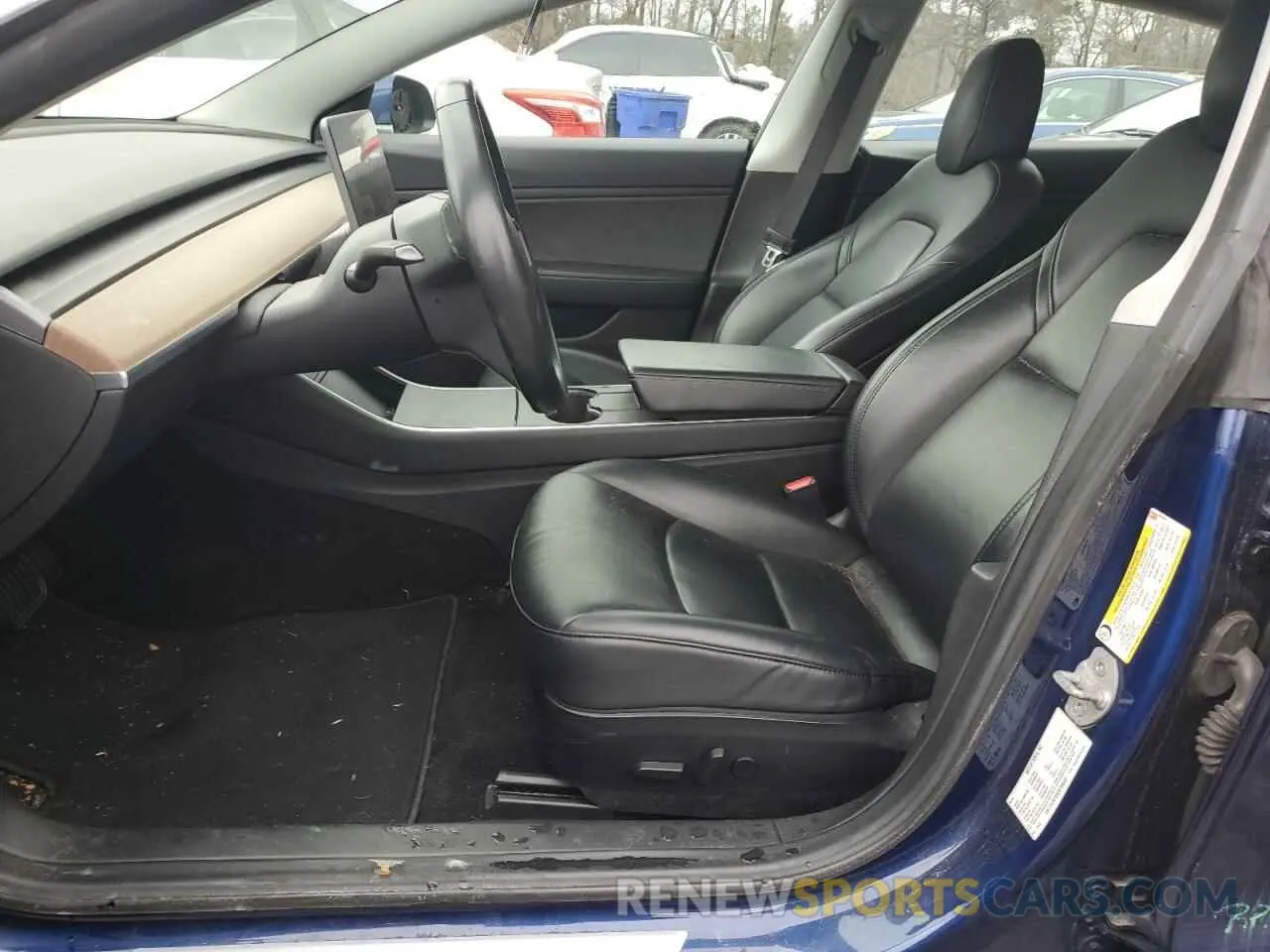7 Photograph of a damaged car 5YJ3E1EB2KF359465 TESLA MODEL 3 2019