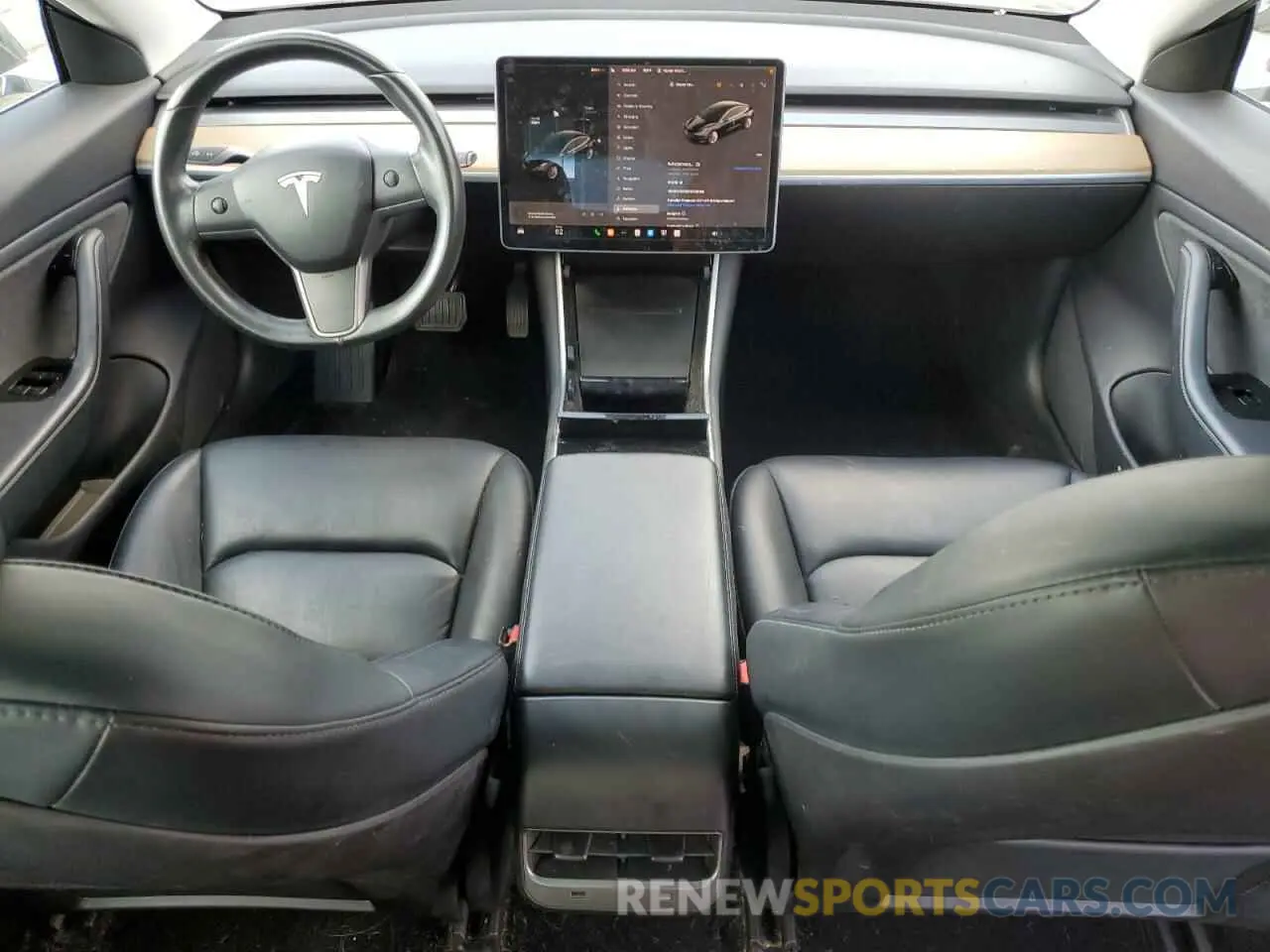 8 Photograph of a damaged car 5YJ3E1EB2KF365329 TESLA MODEL 3 2019