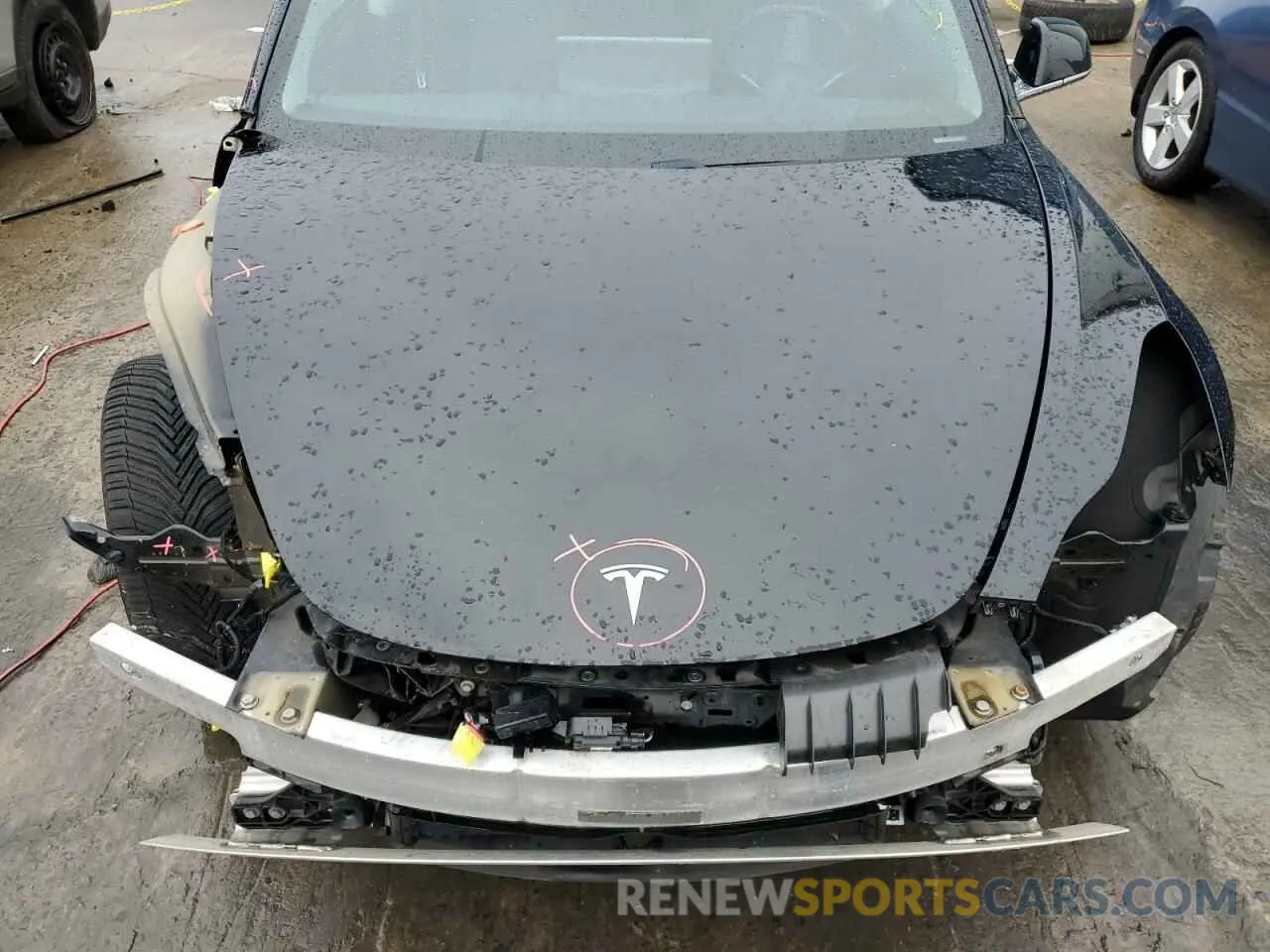 11 Photograph of a damaged car 5YJ3E1EB2KF384303 TESLA MODEL 3 2019