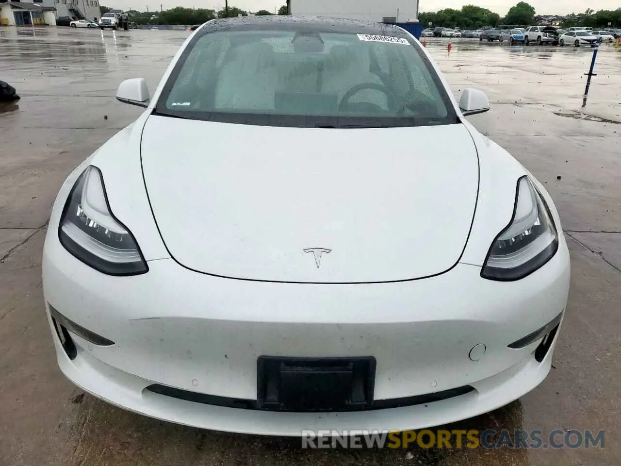 5 Photograph of a damaged car 5YJ3E1EB2KF392305 TESLA MODEL 3 2019