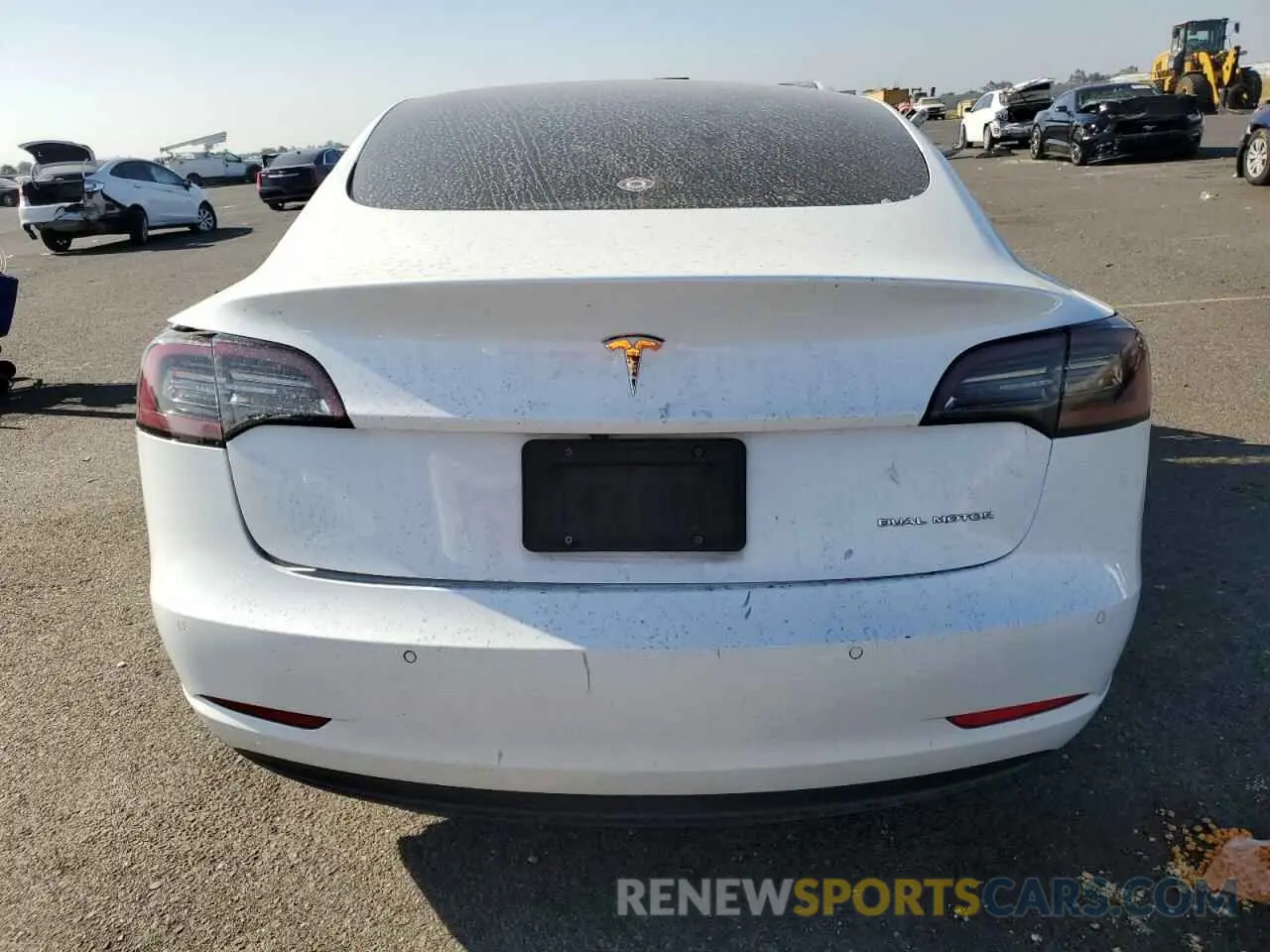 6 Photograph of a damaged car 5YJ3E1EB2KF408356 TESLA MODEL 3 2019
