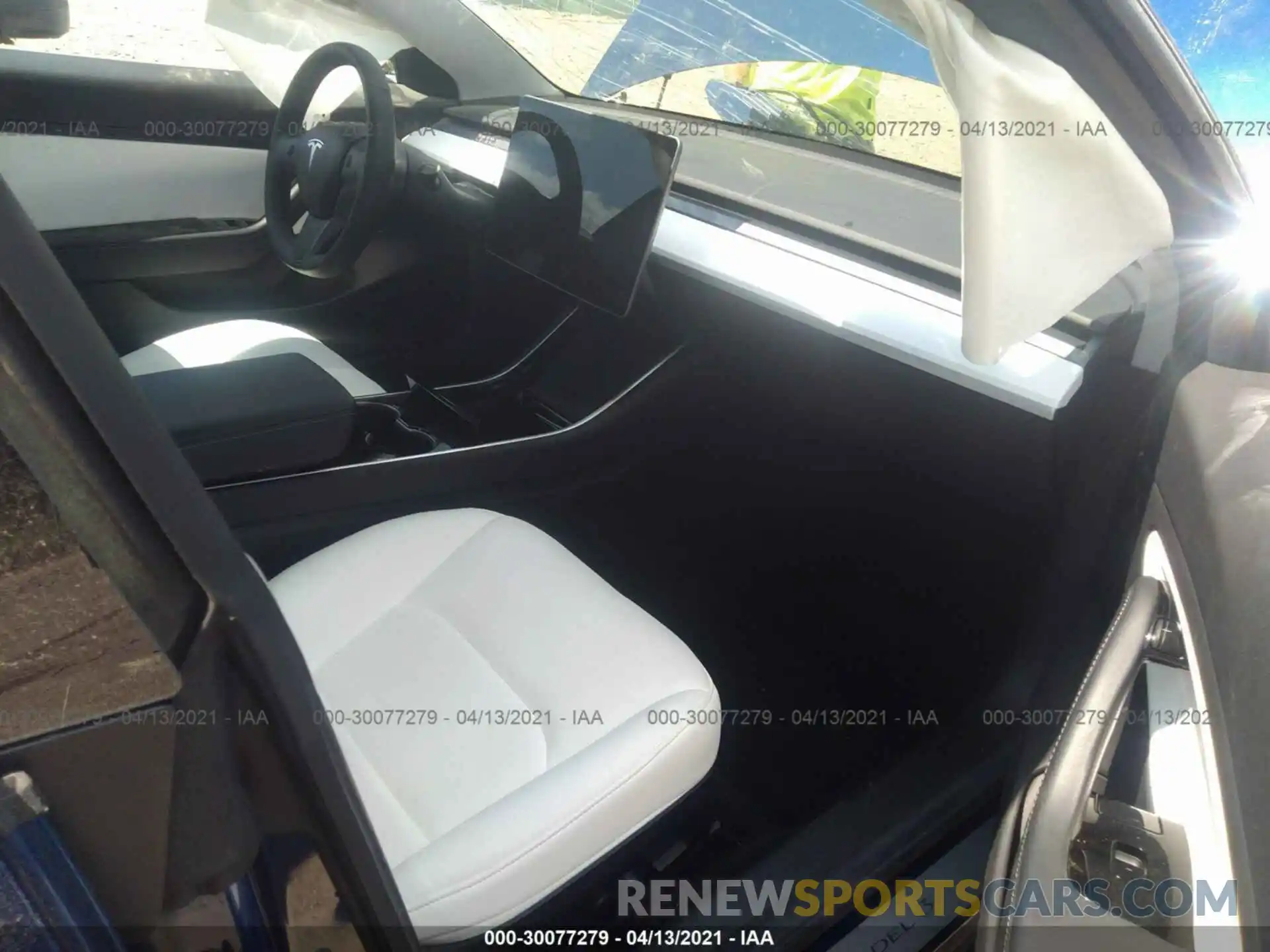 5 Photograph of a damaged car 5YJ3E1EB2KF413783 TESLA MODEL 3 2019