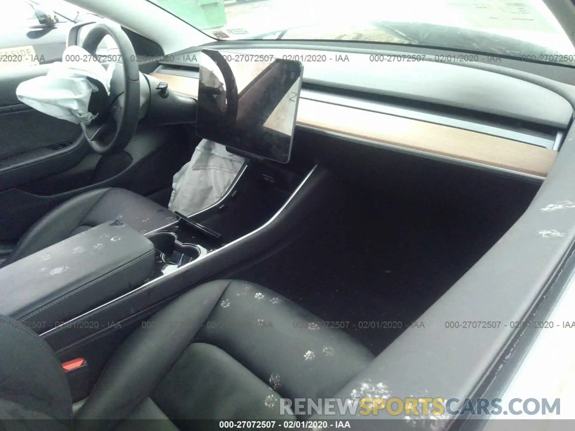 5 Photograph of a damaged car 5YJ3E1EB2KF418398 TESLA MODEL 3 2019