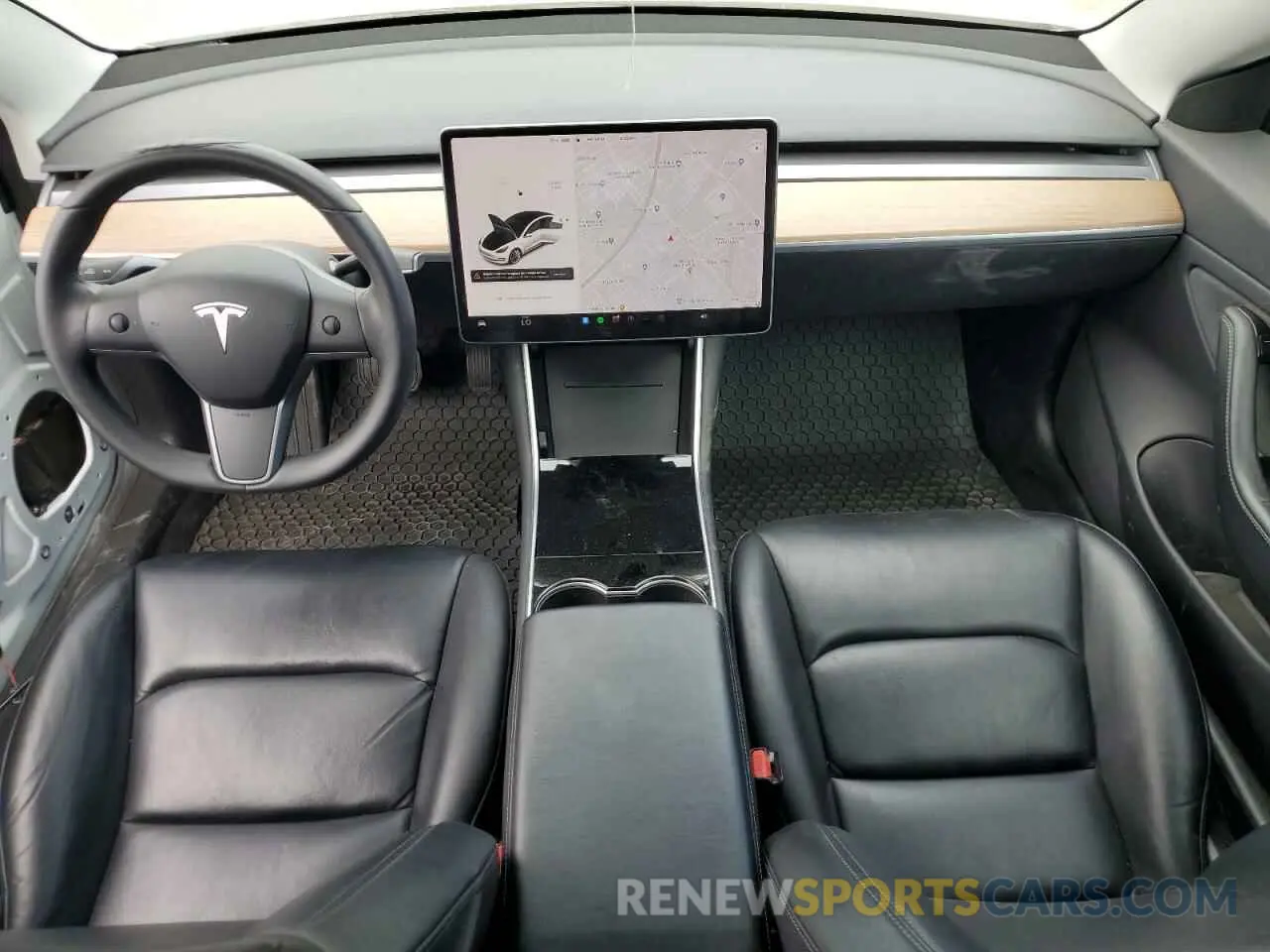 8 Photograph of a damaged car 5YJ3E1EB2KF418627 TESLA MODEL 3 2019