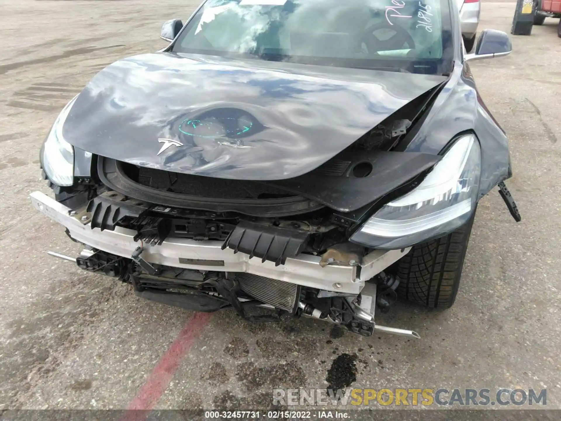 6 Photograph of a damaged car 5YJ3E1EB2KF447688 TESLA MODEL 3 2019