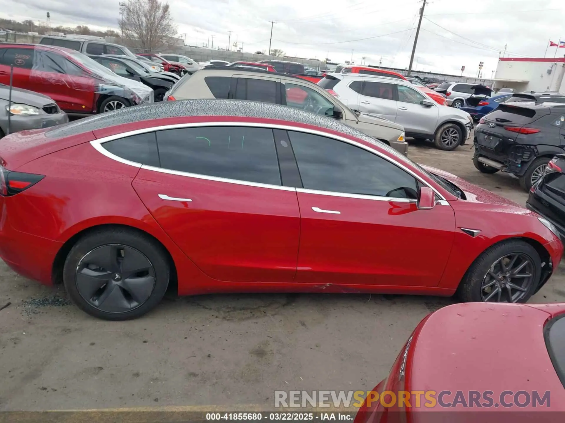 13 Photograph of a damaged car 5YJ3E1EB2KF452406 TESLA MODEL 3 2019