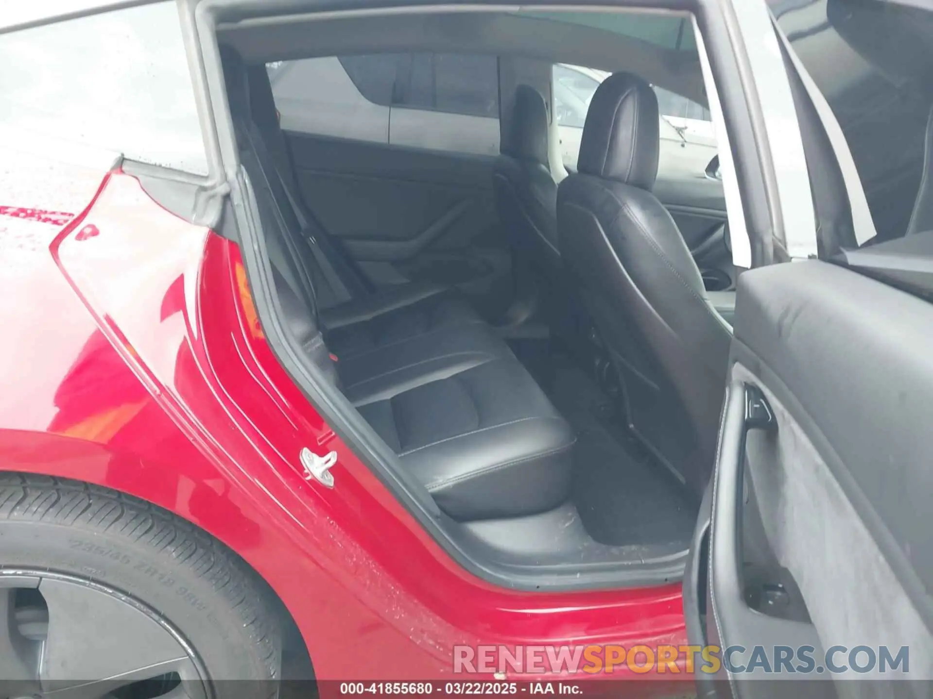 8 Photograph of a damaged car 5YJ3E1EB2KF452406 TESLA MODEL 3 2019