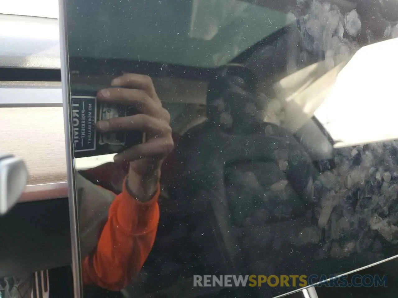 9 Photograph of a damaged car 5YJ3E1EB2KF453734 TESLA MODEL 3 2019