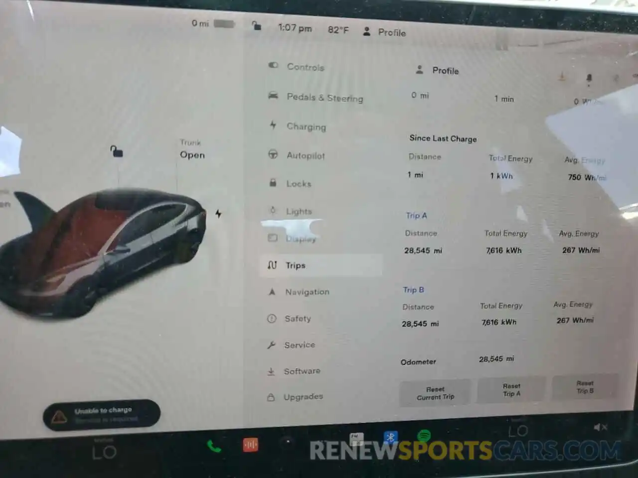 9 Photograph of a damaged car 5YJ3E1EB2KF477290 TESLA MODEL 3 2019