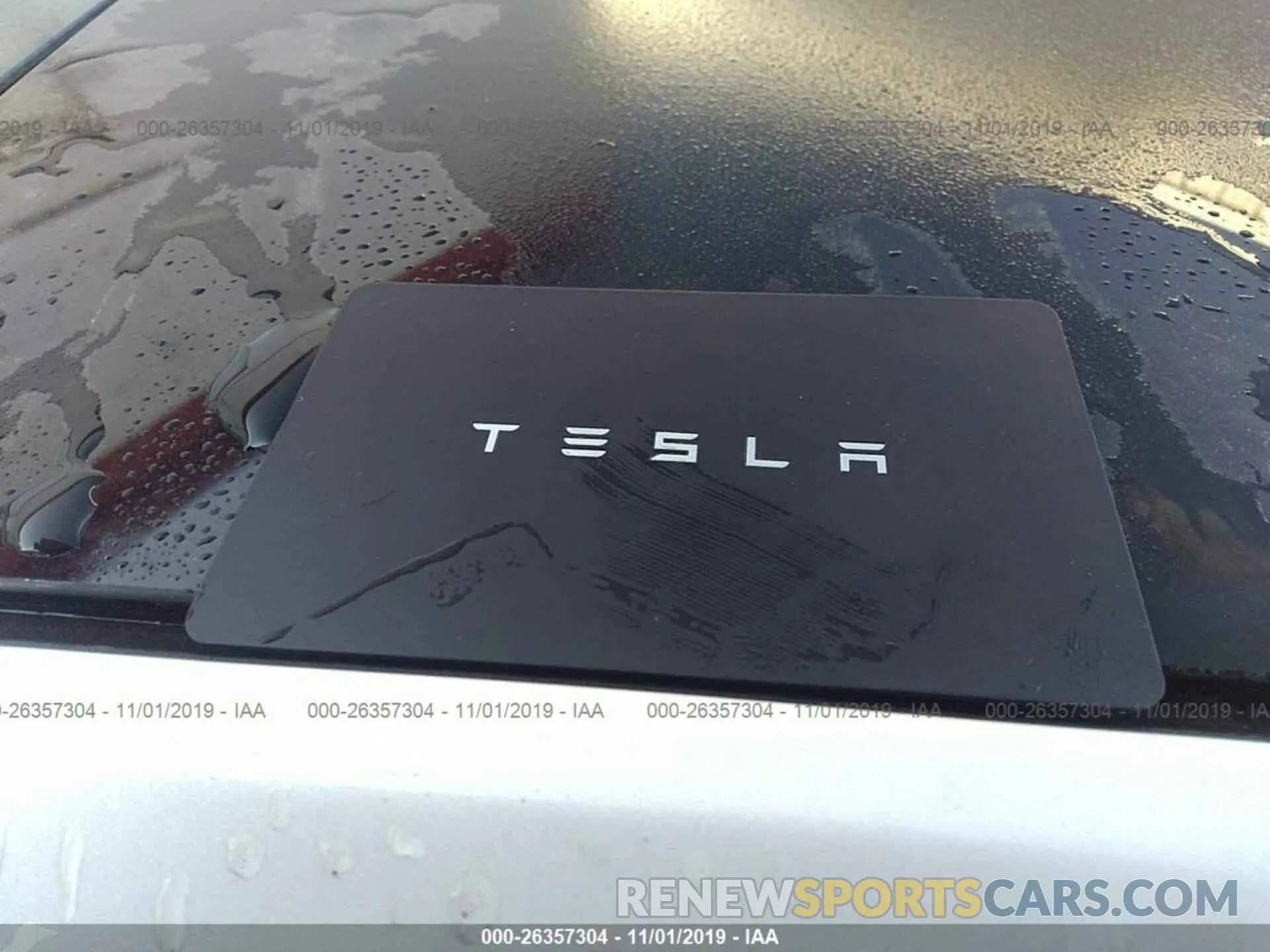 11 Photograph of a damaged car 5YJ3E1EB2KF487415 TESLA MODEL 3 2019